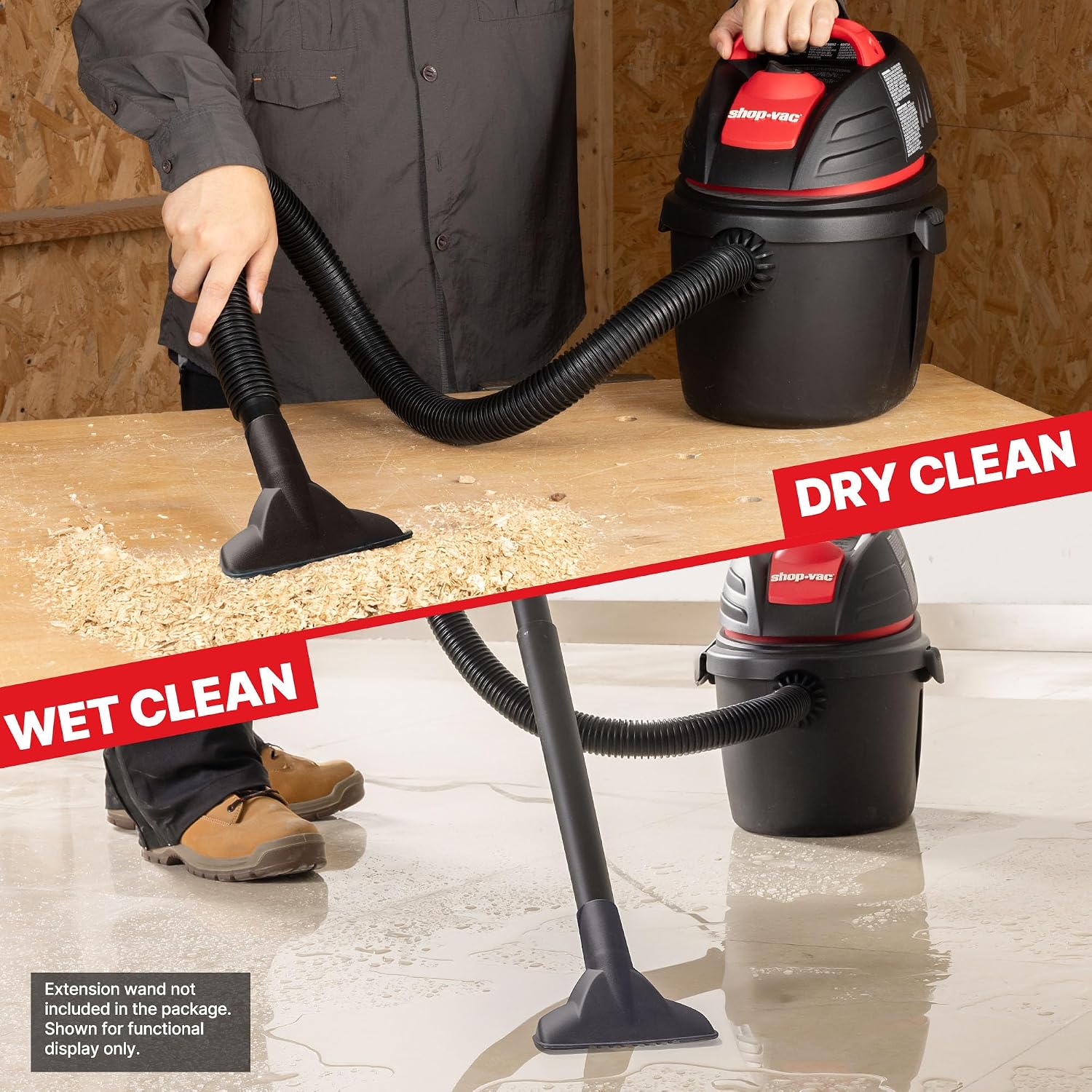 Shop-Vac 9303511 2.5 Gallon 2.5 Peak HP Wet/Dry Vacuum with Blower Function