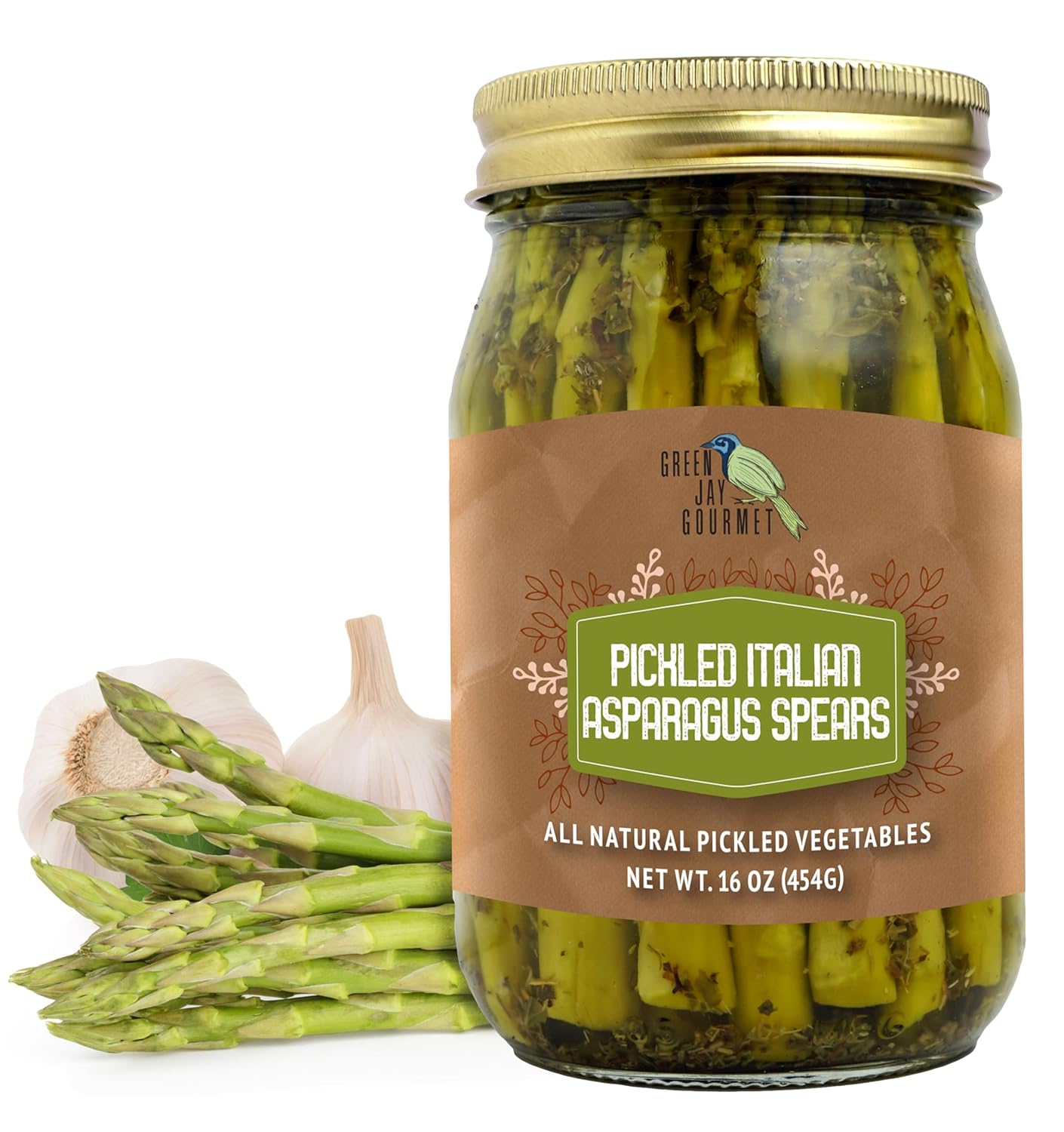 Green Jay Gourmet Marinated Mushrooms in a Jar - Fresh Hand Jarred Vegetables for Cooking & Pantry – Home Grown Pre-Prepared Pickled Marinated