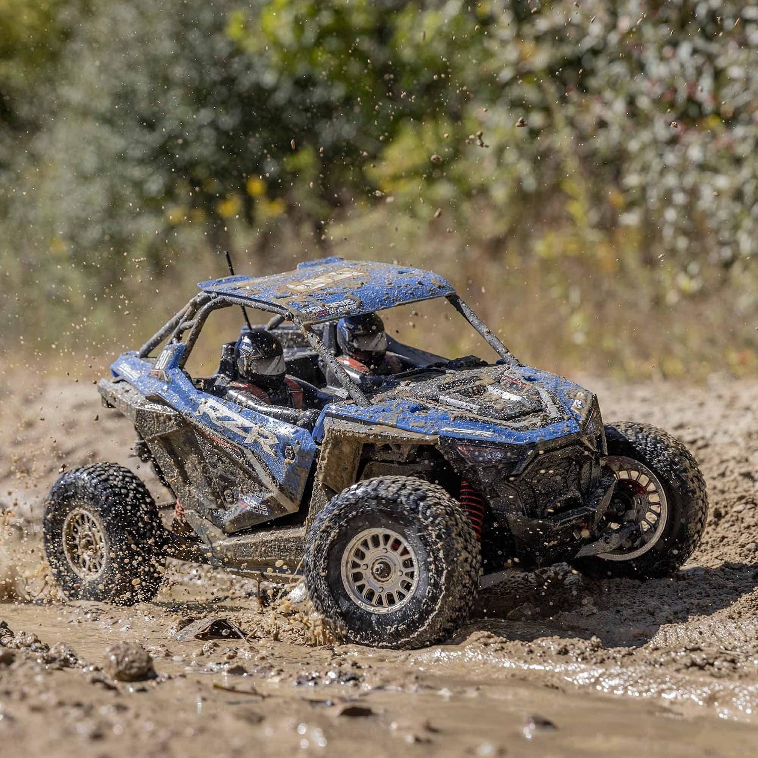 Losi RC Truck 1/10 RZR Rey 4 Wheel Drive Brushless Ready-to-Run Battery and Charger Not Included Polaris LOS03029T1 Trucks Electric RTR Other