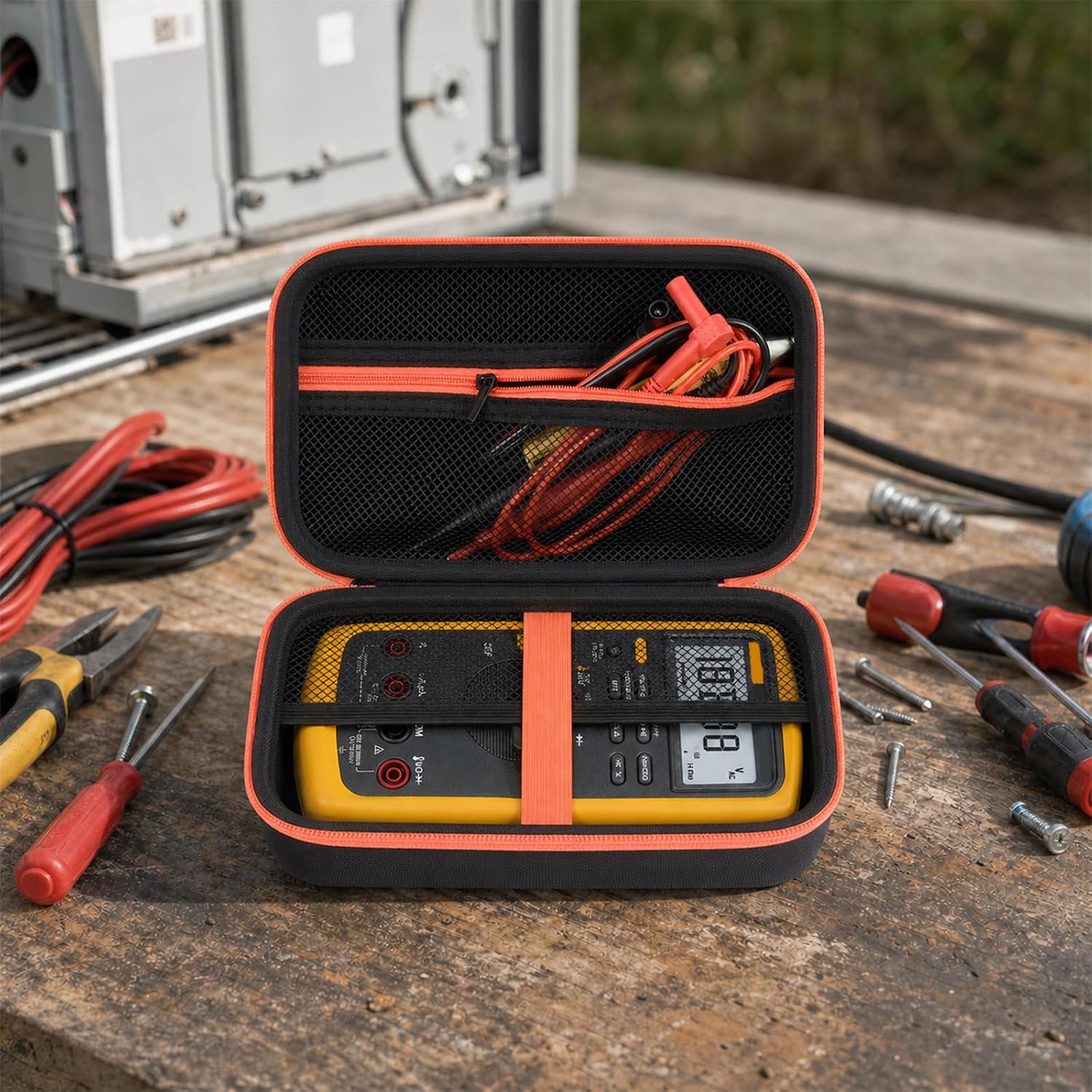 Comecase Hard Case for Fluke 87V/88V/15B+/17B+ and More Digital Multimeter