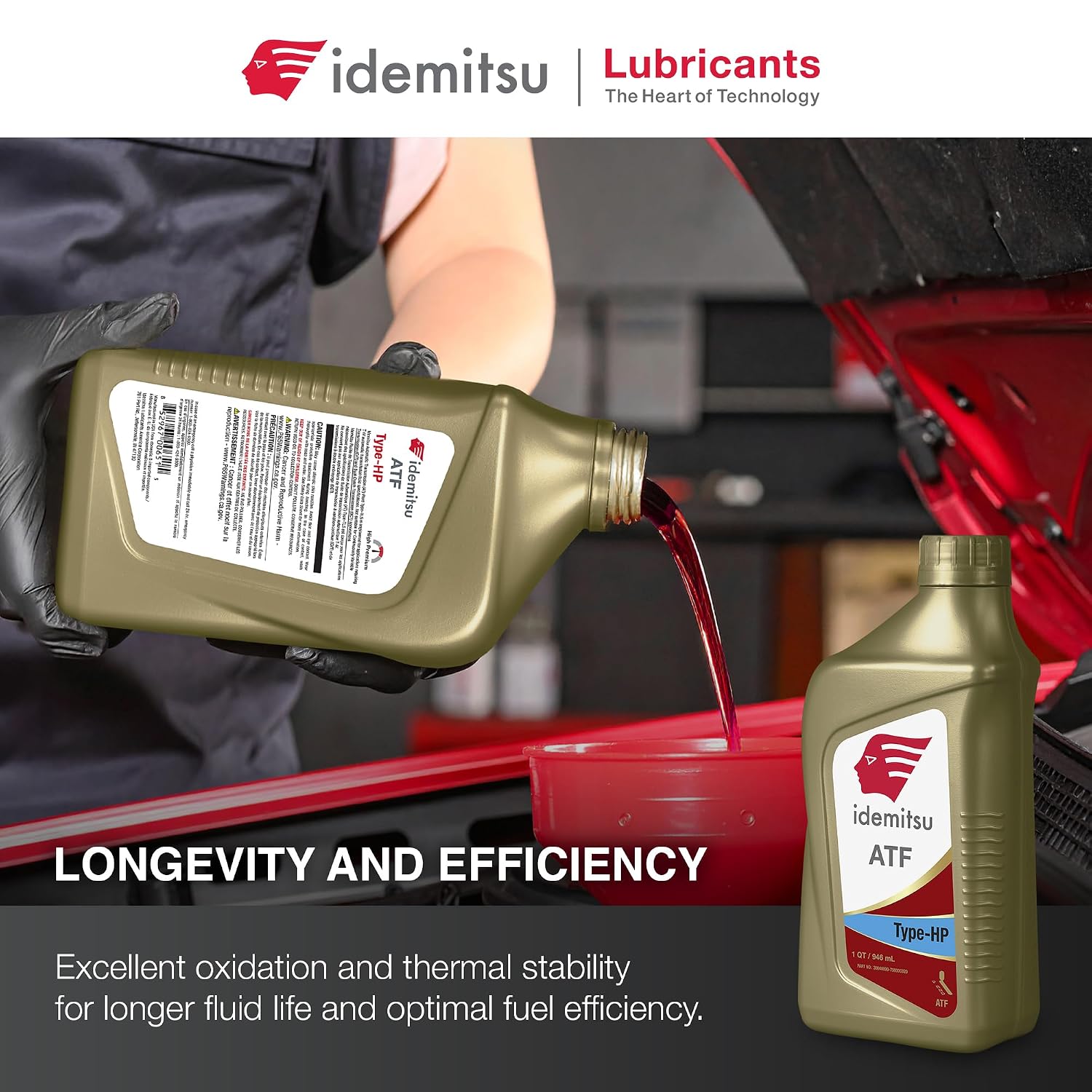 Idemitsu ATF Type HP Transmission Fluid for Subaru – 5 Quart