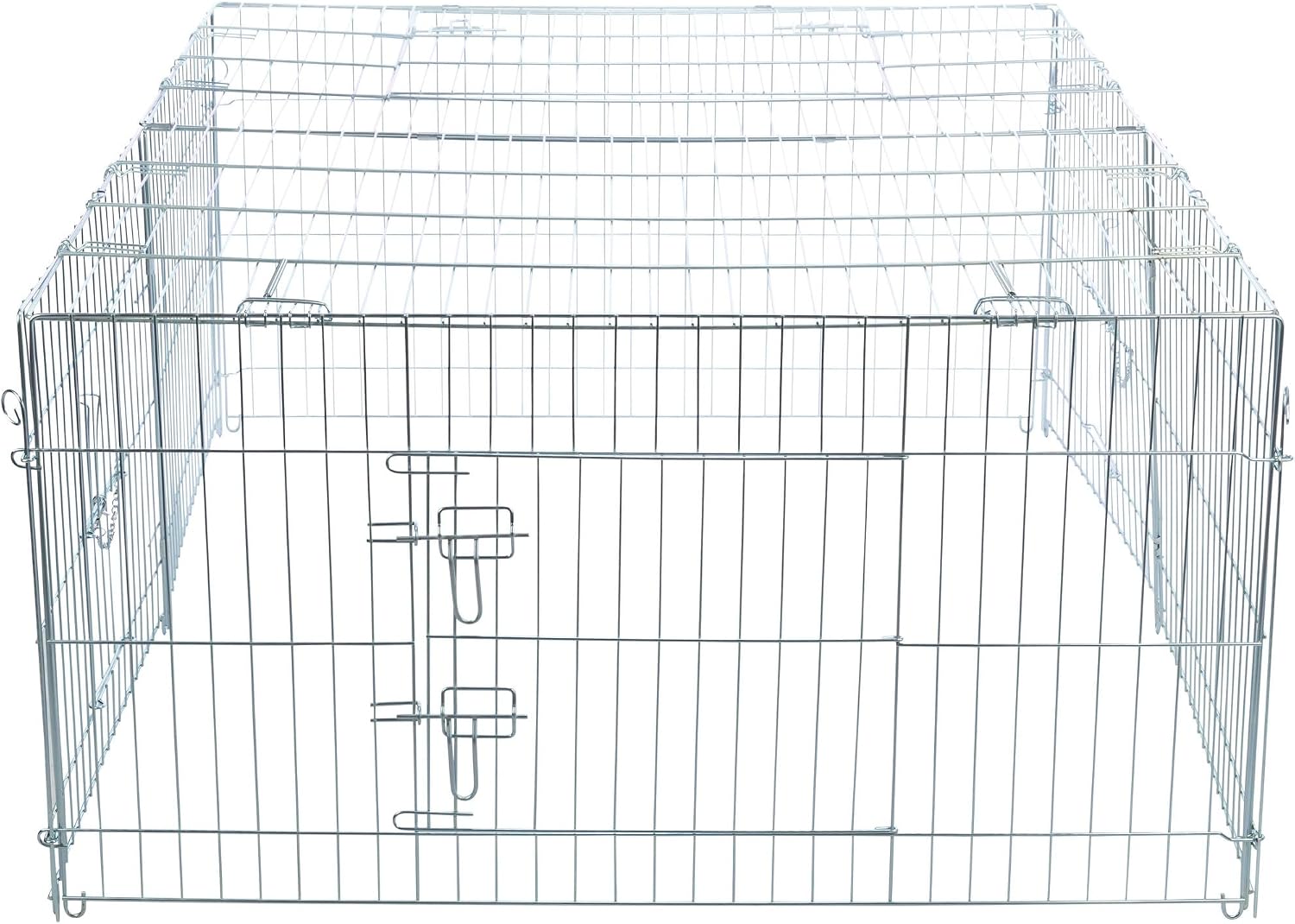 Trixie Rabbit Cage - 34 cu. ft., Outdoor Pen Extends Rabbit Hutch and Chicken Coops, Ideal for Small Animals, Bunny, Guinea Pigs, Chickens