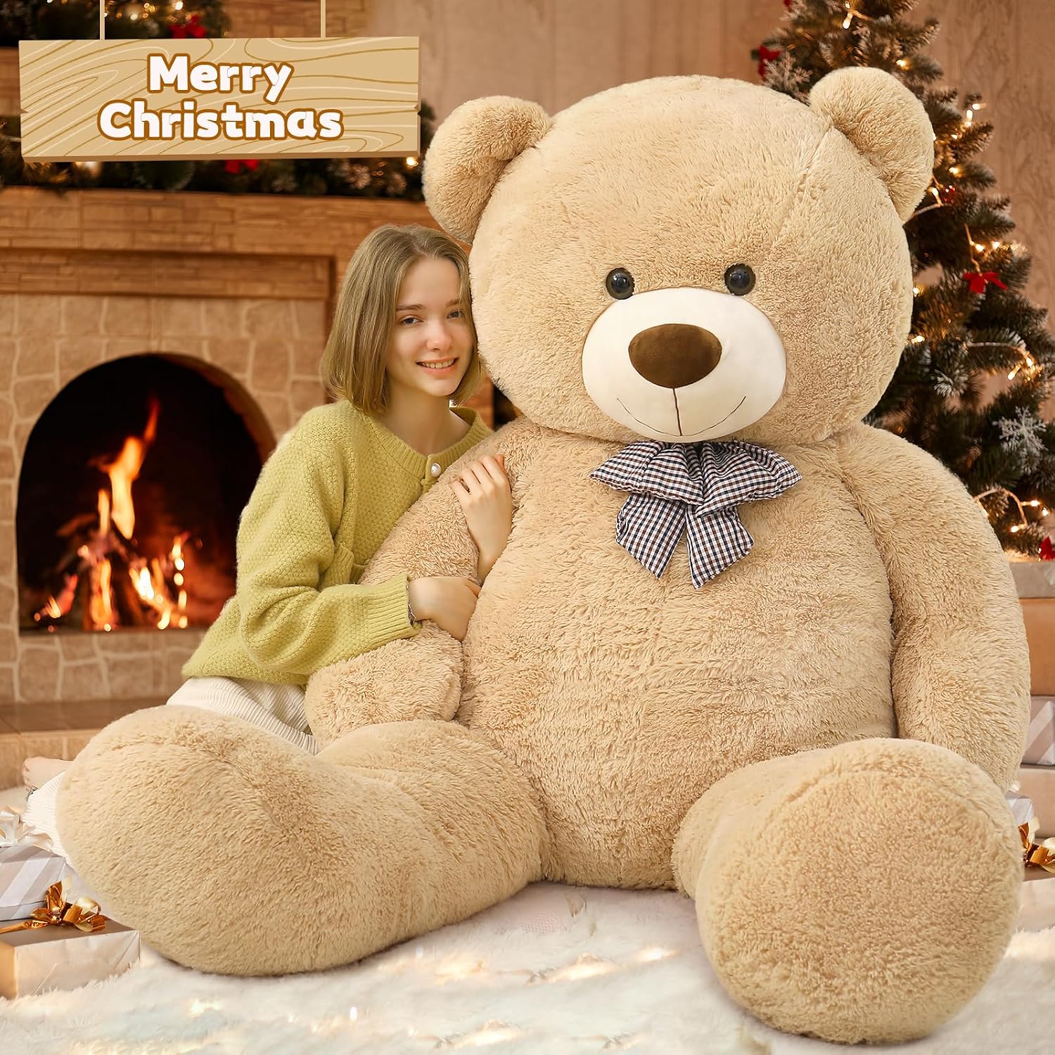 Toys Studio 47 Inch Big Teddy Bear Giant Stuffed Animal for Girls