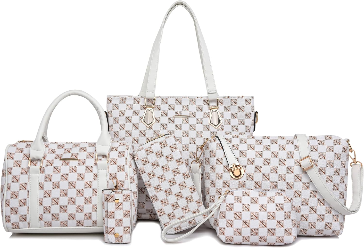 2E-youth Designer Purses and Handbags for Women Satchel Shoulder Bag Tote Top Handle Bag