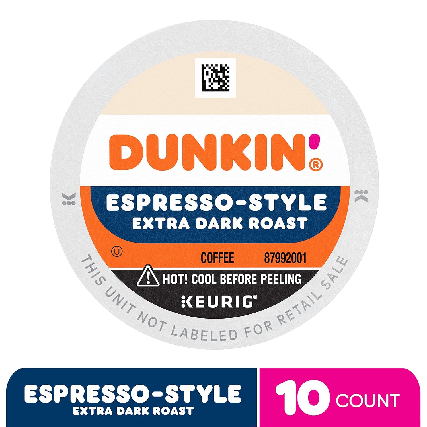 Dunkin’ Original Blend Medium Roast Coffee, Keurig K-Cup Pods, 60 Count | 6 boxes of 10 single serve coffee pods each, Rich & smooth flavor, Made with arabica coffee, Shelf stable, SNAP EBT eligible