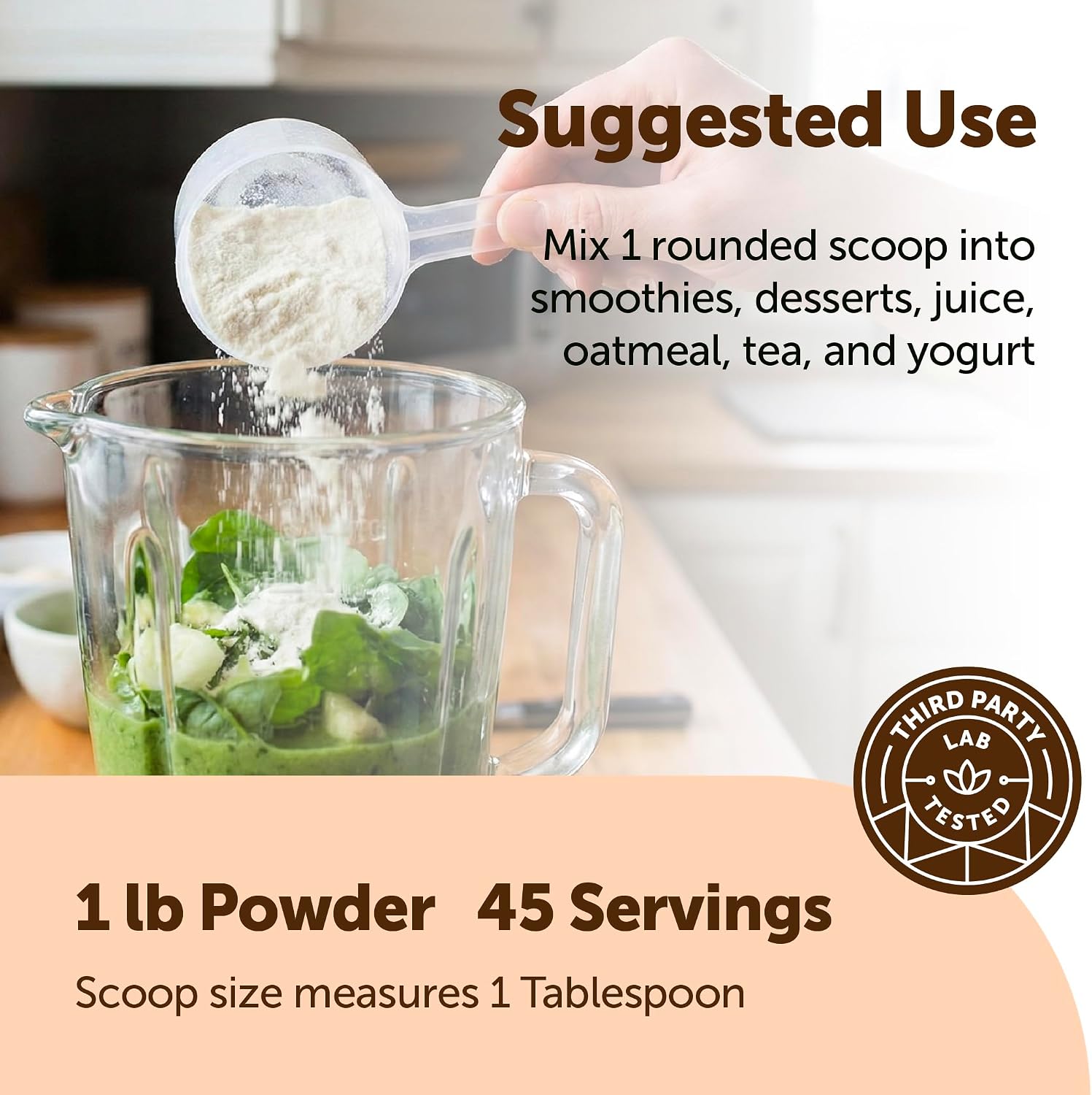 Micro Ingredients Organic MCT Oil Powder with Prebiotic Fiber