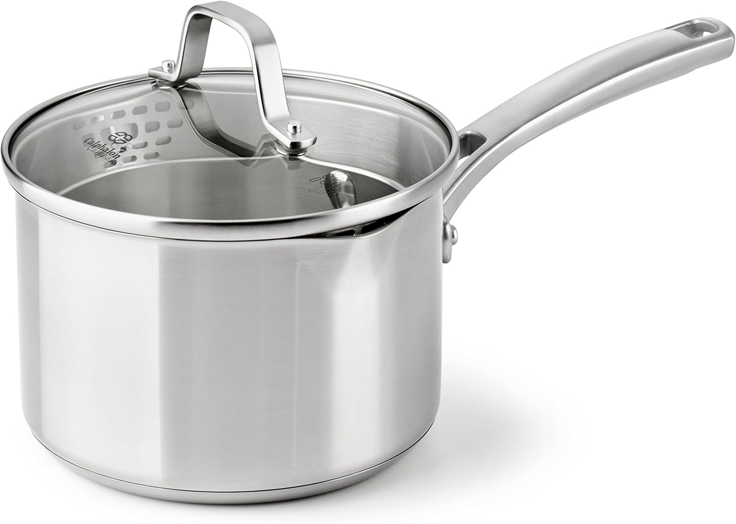 Calphalon Classic Stainless Steel Cookware Saute Pan, 3 Quart, Silver,2095189