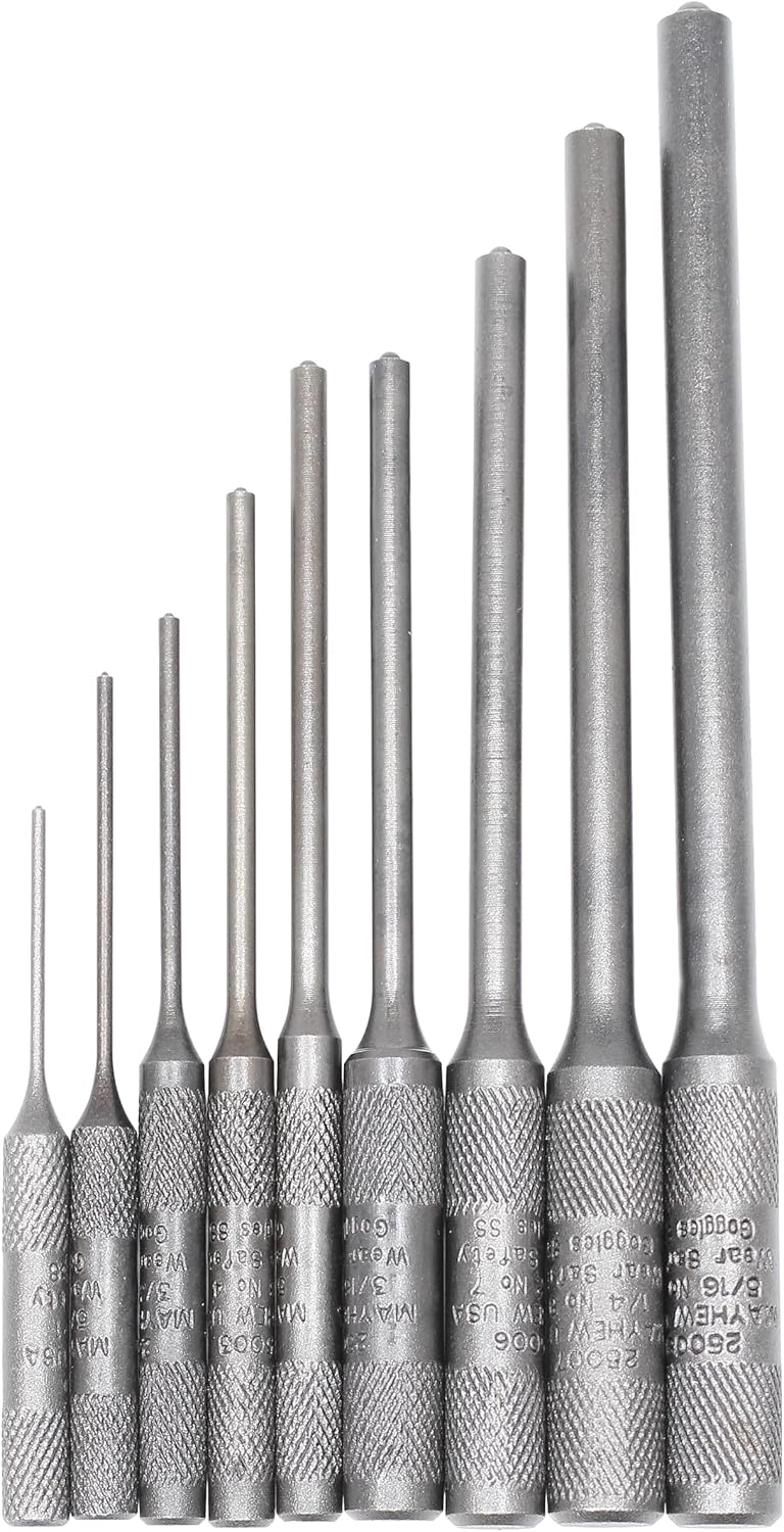 Mayhew Pro 62250 Pilot Punch Kit, 6-Piece