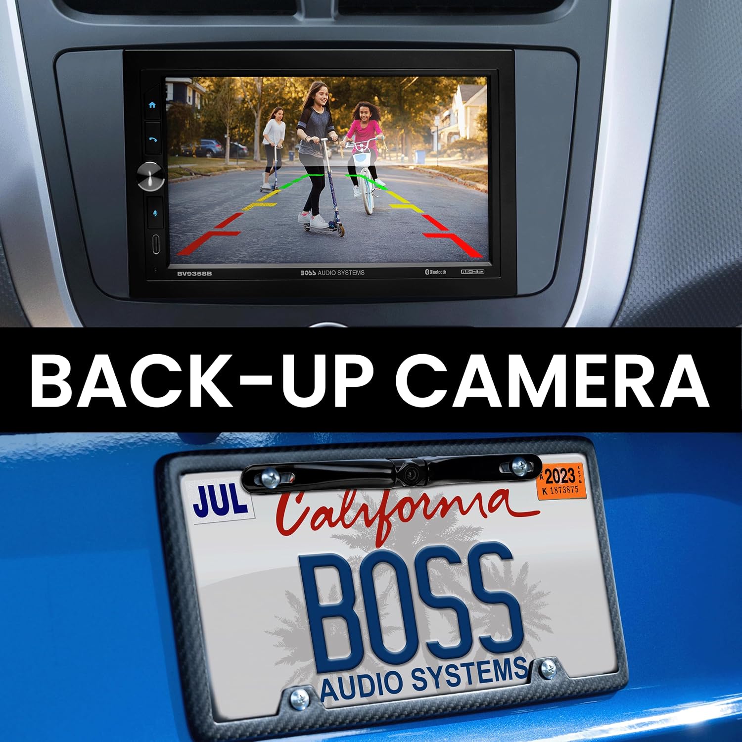 BOSS Audio Systems BV9364B Car Stereo, Hands-Free Calling, Double DIN