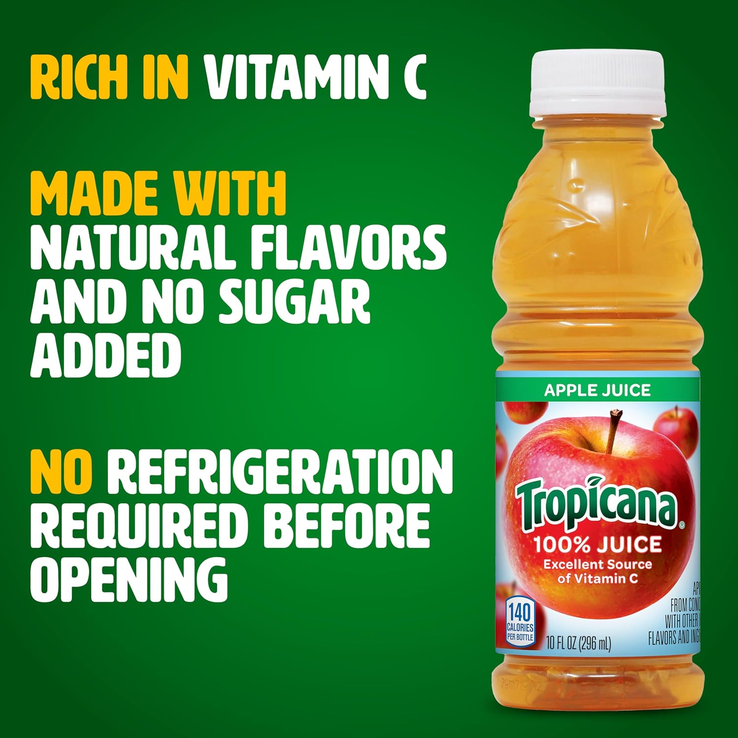 Tropicana Pineapple Peach Mango 100% Juice, 24-pack, 10 fl oz bottles