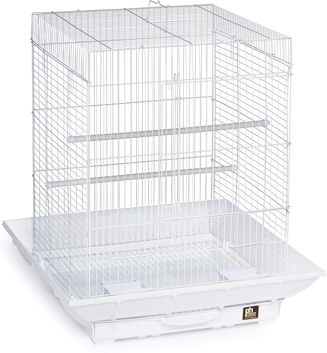 Prevue Hendryx SP850B/B Clean Life Cockatiel Cage, Black, 1/2"