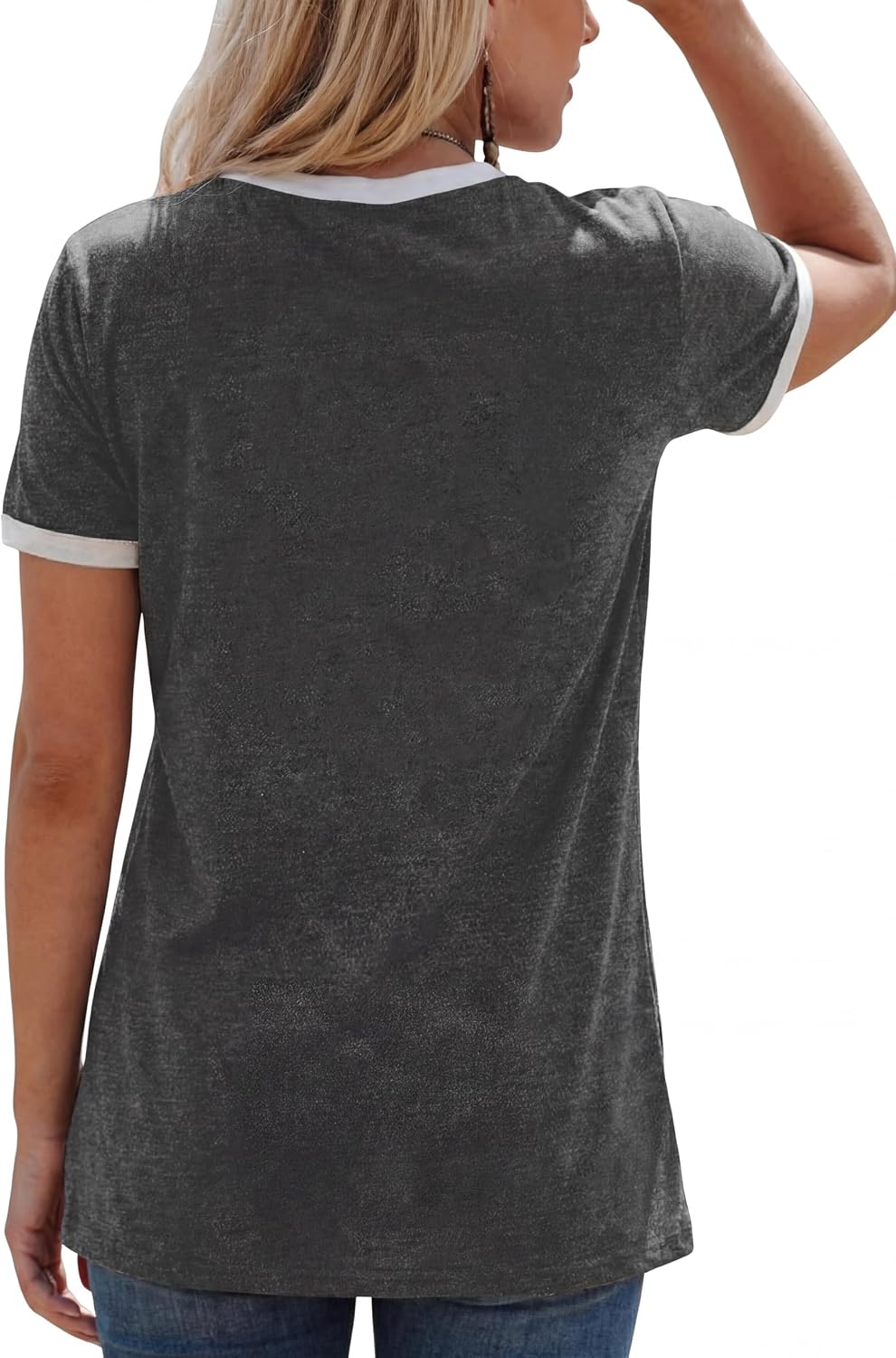YEXIPO Graphic Tees for Women Short Sleeve Summer Tops Casual Cute T Shirts