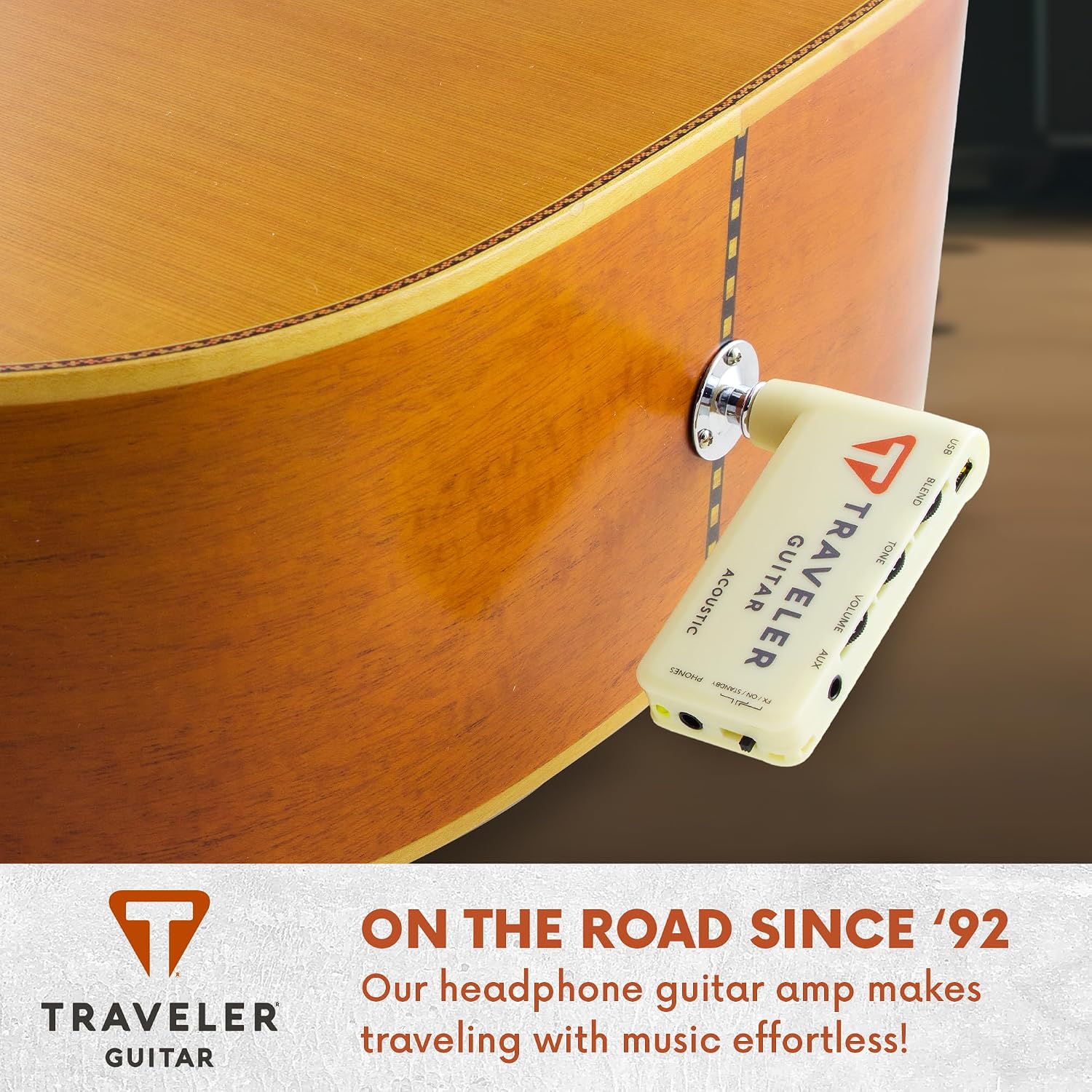 Traveler Guitar TGA-1A Acoustic Guitar Headphone Amplifier