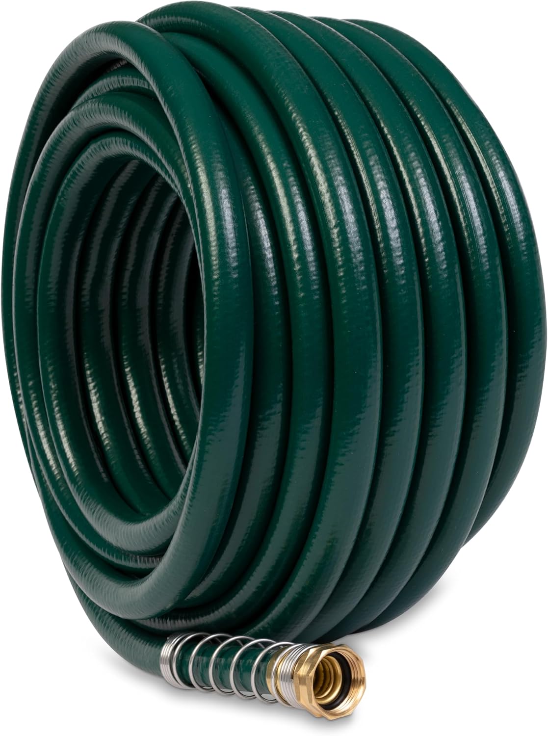 Gilmour 864751-1001 75ft Heavy Duty Flexogen Garden Hose, 5/8" Diameter | Heavy Duty Build, 500 PSI, Kink-Resistant Layers, Brass Fittings, All-Weather Durability, Made in USA