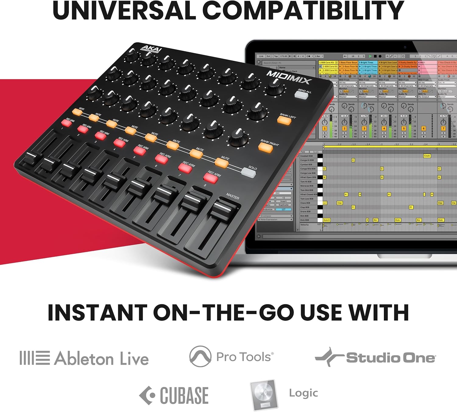 Akai Professional MIDImix USB MIDI Mixer Controller