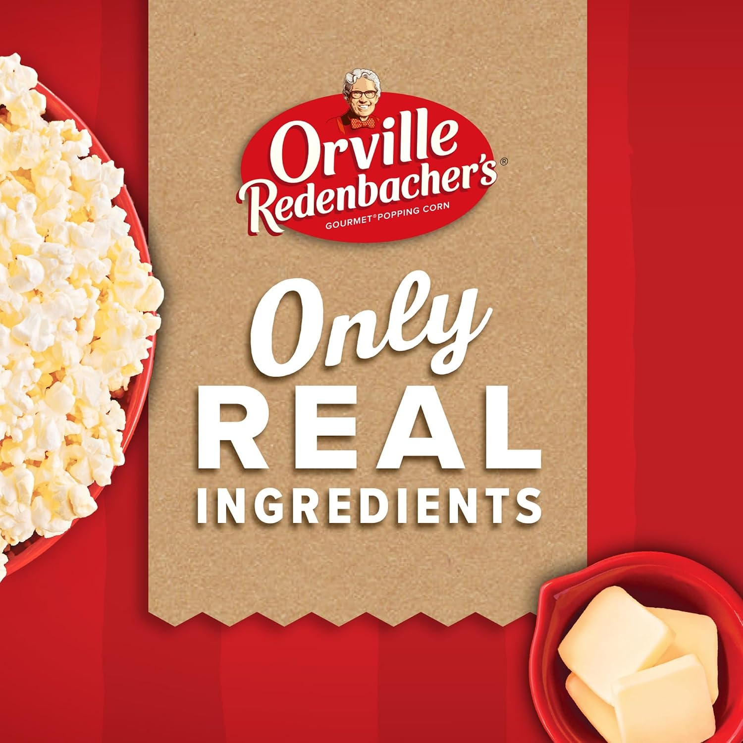 Orville Redenbacher’s Popcorn, Movie Theater Butter Flavor, 3 oz., 6-ct