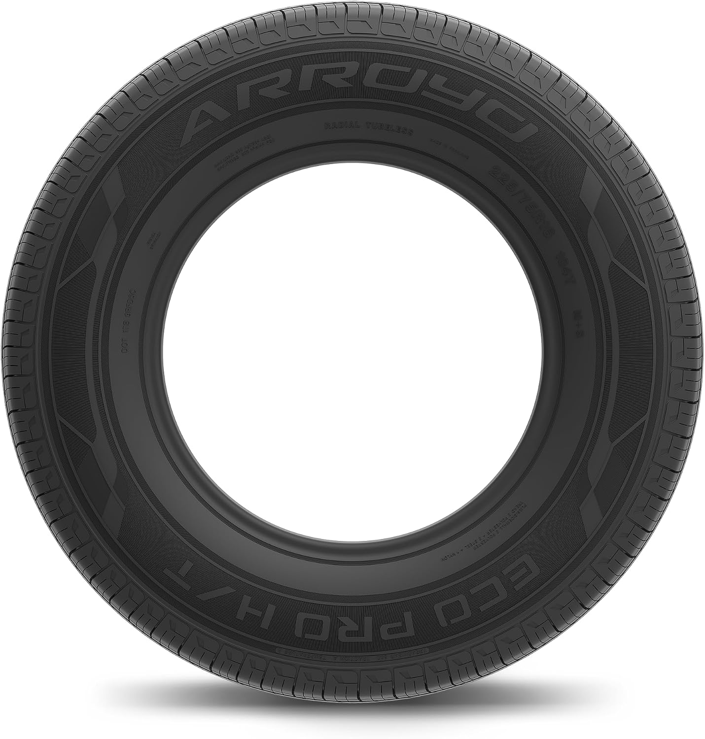 ARROYO ECO PRO H/T 235/75R15 109T BSW | Truck/SUV Highway All Season Traction 109T Rated Extra Load Radial Construction Black Sidewall Tire