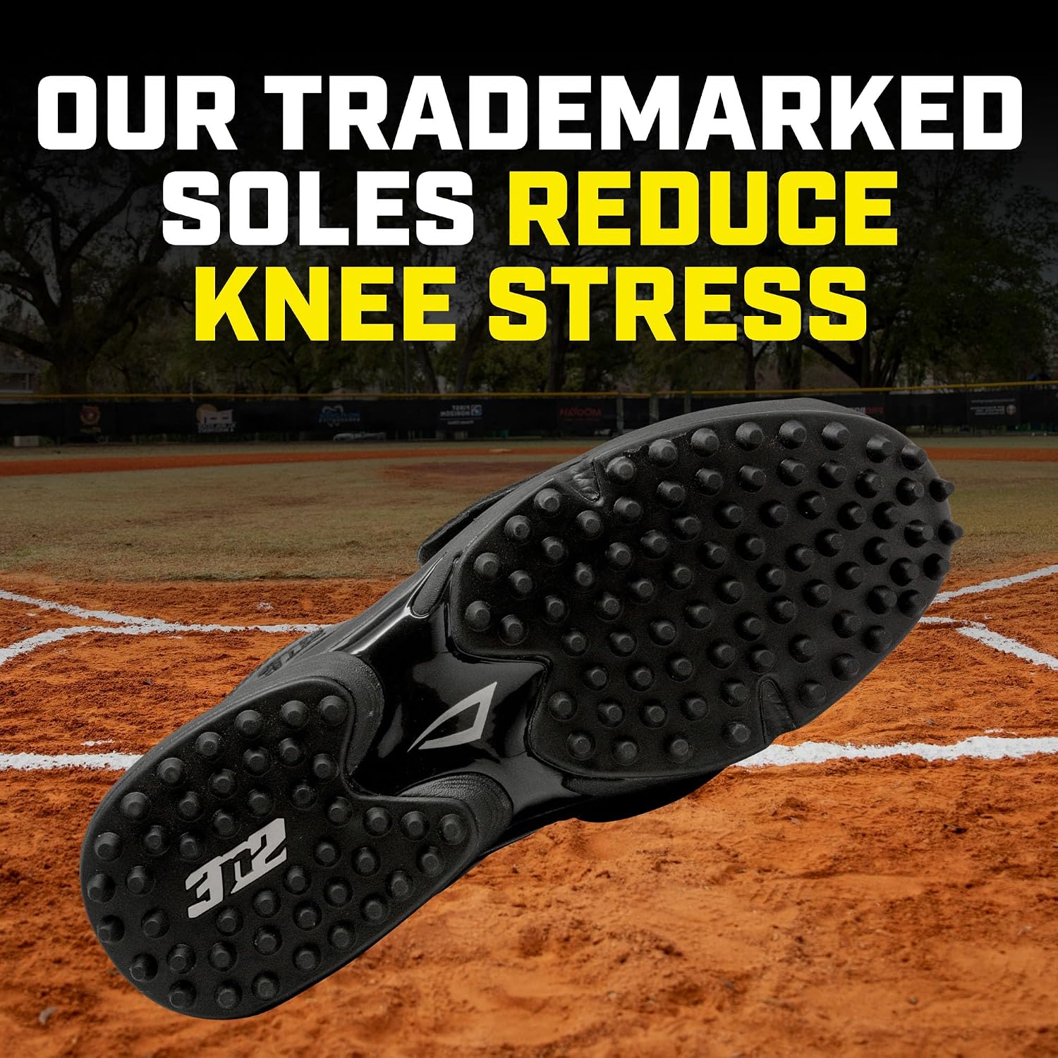 3N2 Men's Reaction Pro Plate Lo - Umpire Shoe