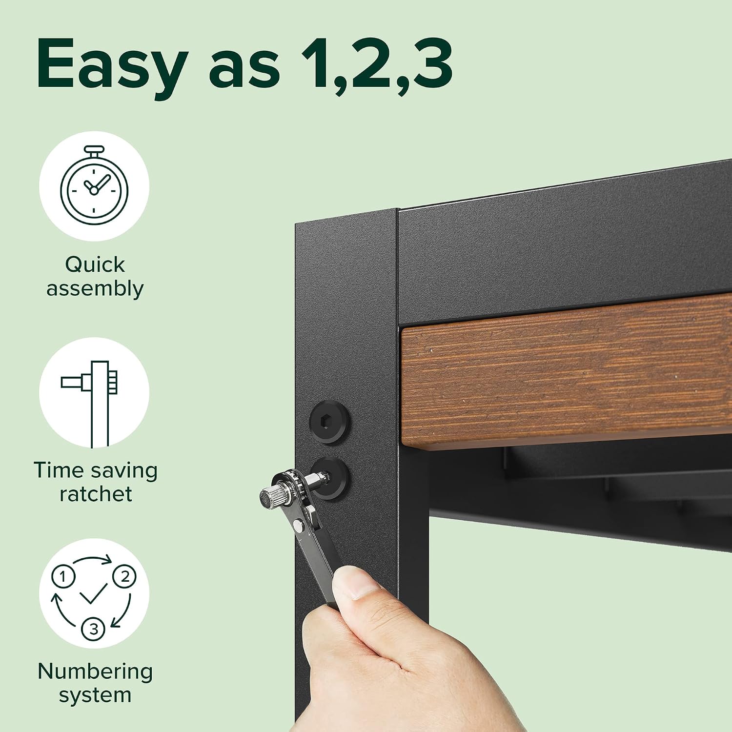 Zinus Kai Platform Bed Frame, RGB LED Lights, No Box Spring Needed, Full | Two-Tier Headboard for Space-Saving Storage, Built-in USB Charging Station, Soft Ambient Night Light