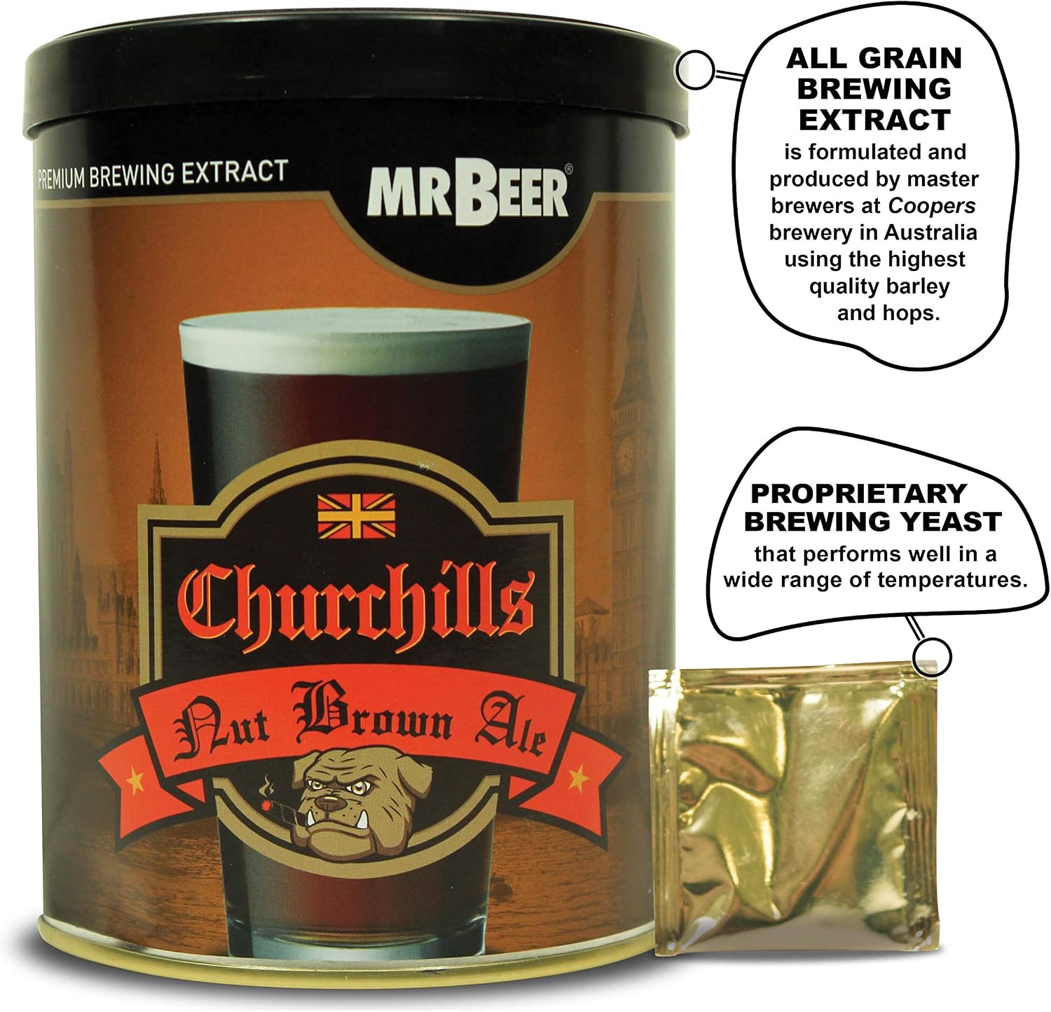 Mr. Beer Long Play IPA 2 Gallon Homebrewing Refill