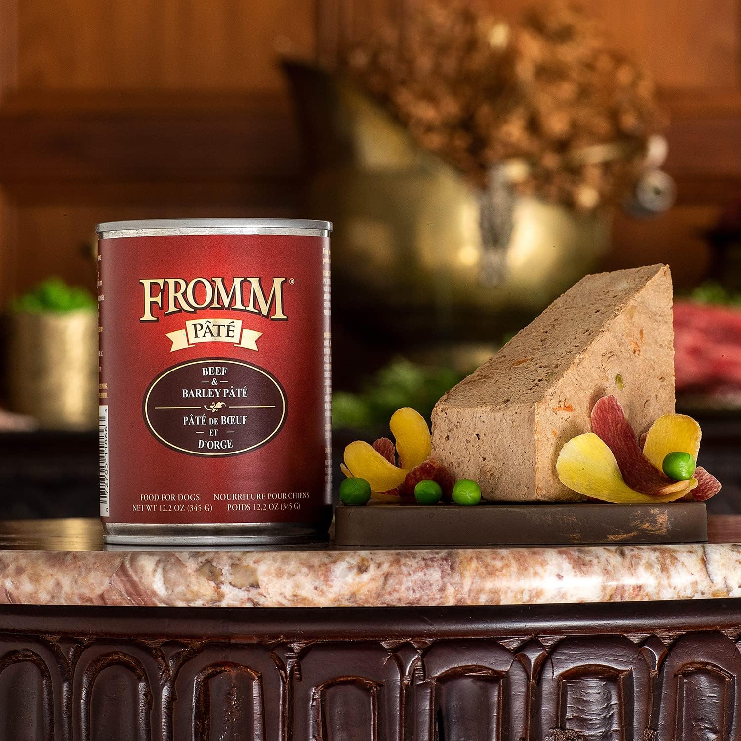Fromm Venison & Lentil Pate Dog Food - Premium Wet Dog Food - Venison Recipe - Case of 12 Cans