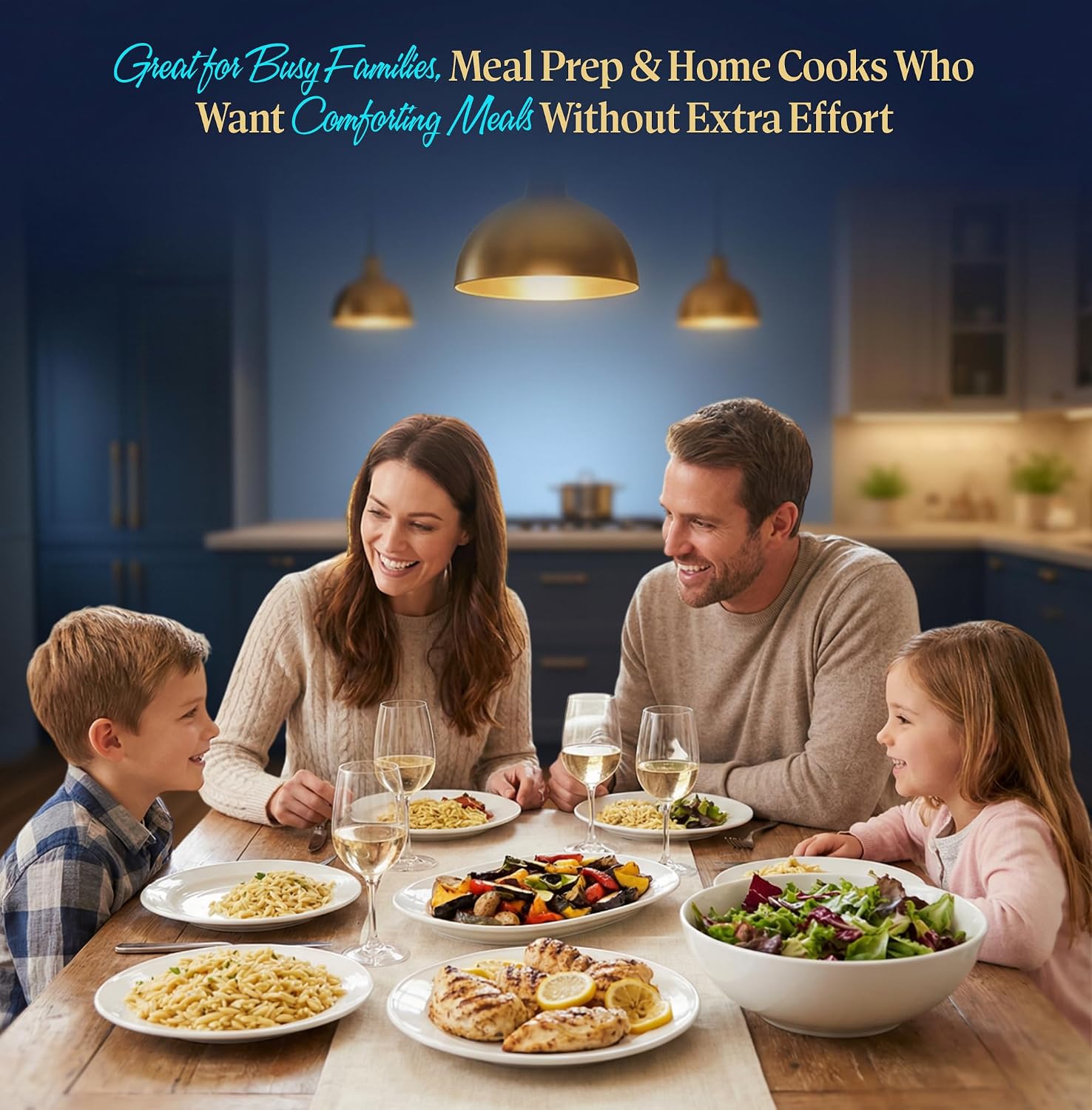 Golden Crown Orzo Pasta - Non GMO & Vegan - All Natural Rice-shaped Pasta in Bronze Cut - Made with 100% Whole Wheat - Perfect for Cold Salad