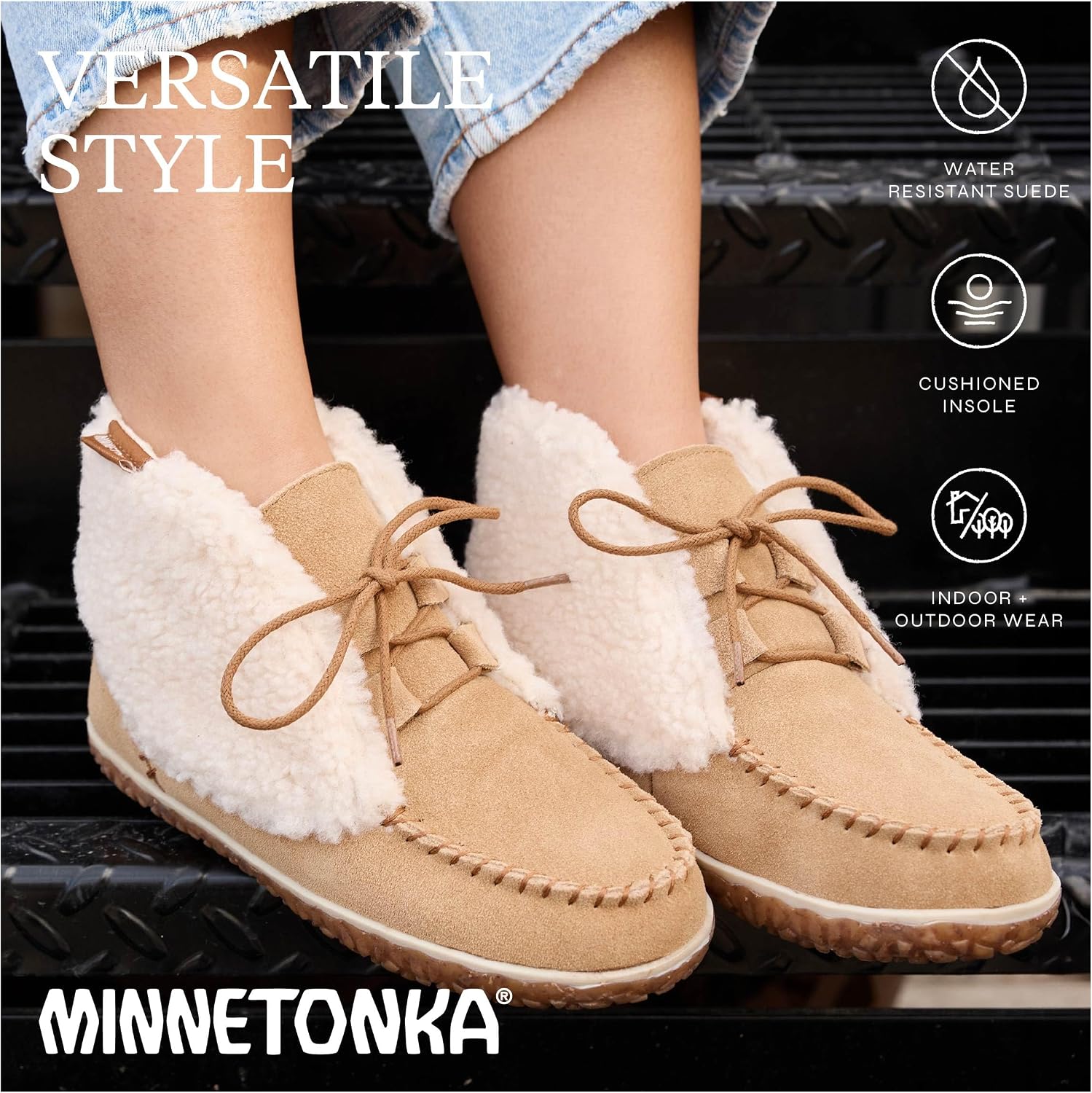 Minnetonka Women's Torrey Bootie Slipper