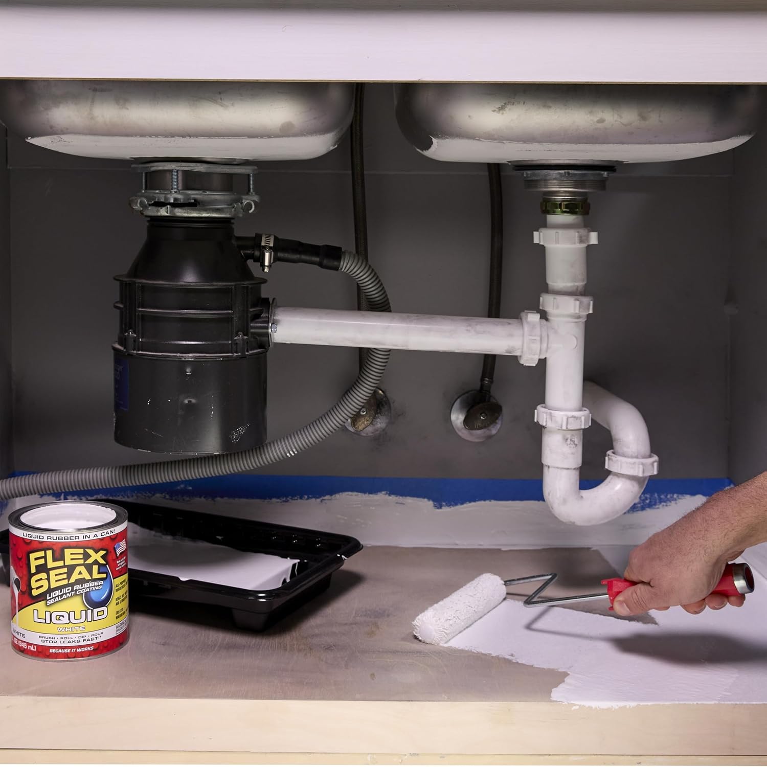 Flex Seal Liquid, Rubber Coating Sealant, Waterproof, Flexible, Breathable, and UV Resistant, Roof Repair, Basements, RV, Campers, Trailers, Marine