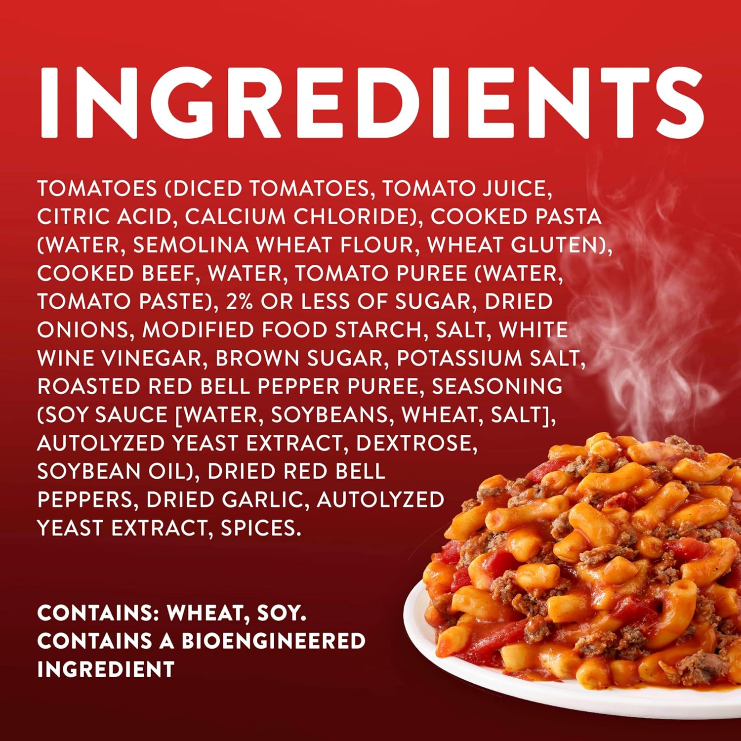 Stouffer's Macaroni & Beef with Tomato, Single Serve Frozen Meal, 12.875 Oz