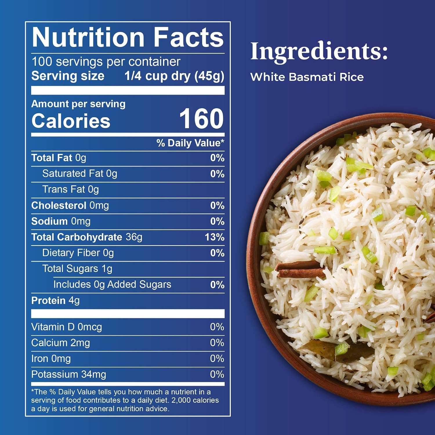Daawat Traditional Basmati White Rice - 10 lb Bag | Authentic Extra Long Grain Basmati Rice - Great for Curries, Pilafs & Indian Recipes - Cook in Microwave or on Stove Top