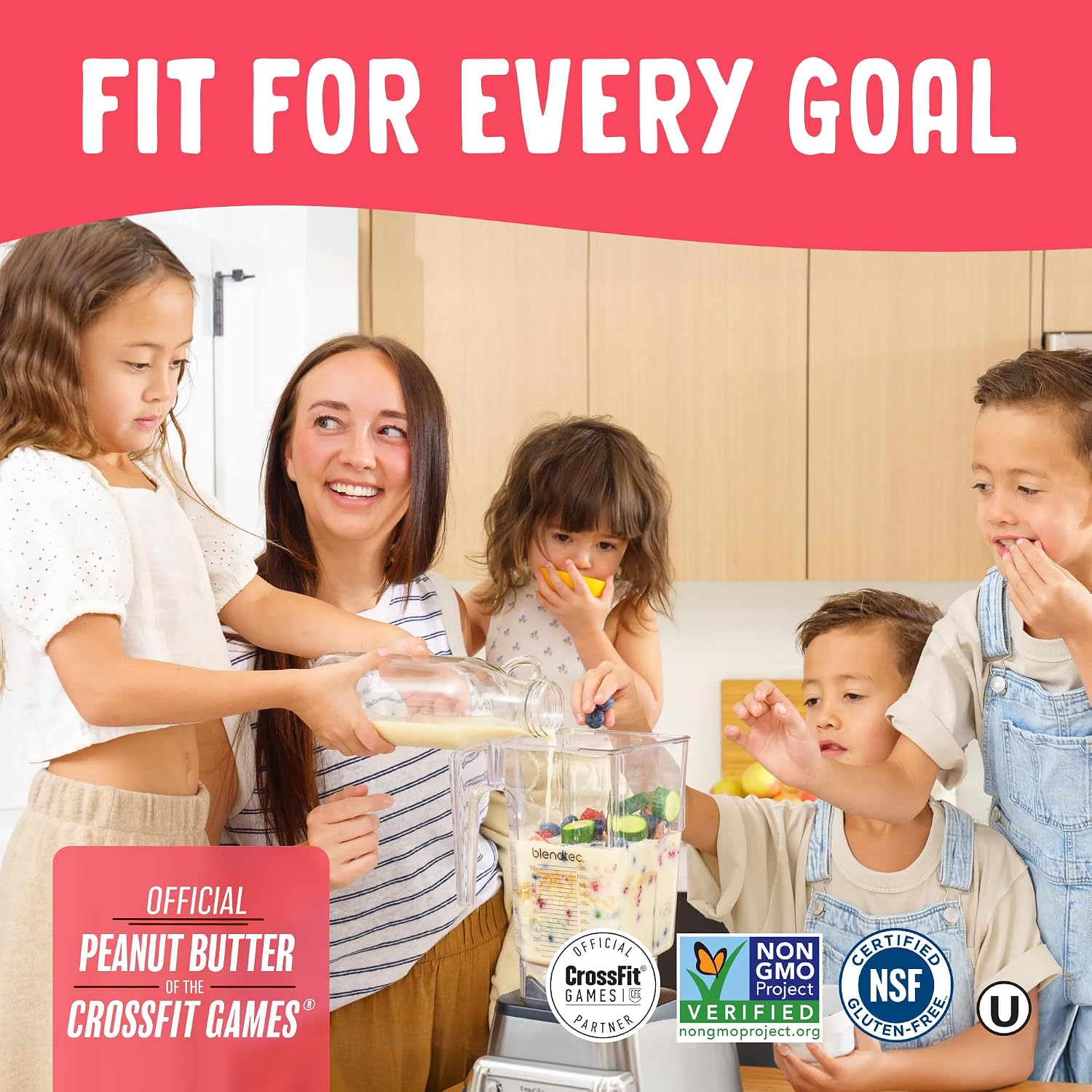 PBfit No Sugar Added Peanut Butter Powder 13 Oz, 8g Protein