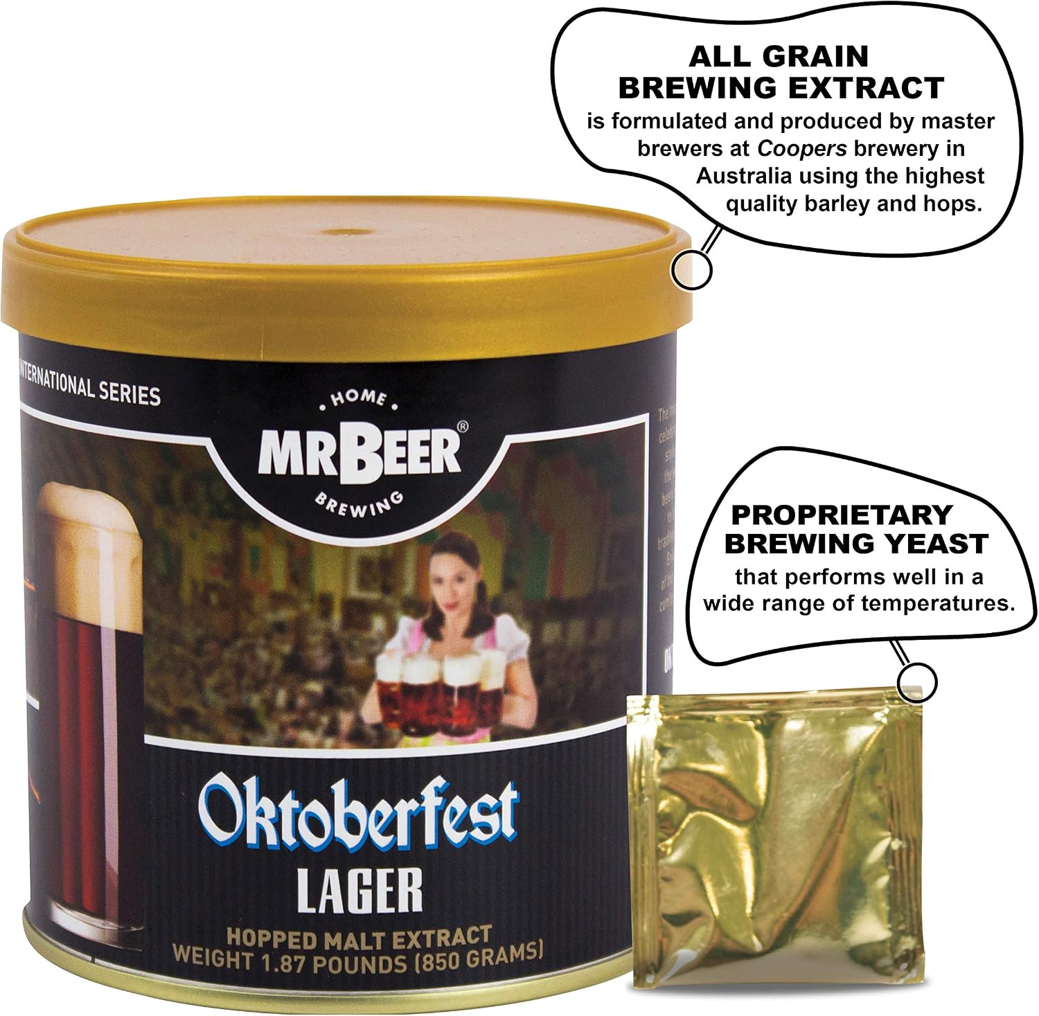 Mr. Beer St. Patrick’s Irish Stout 2 Gallon Homebrewing Refill