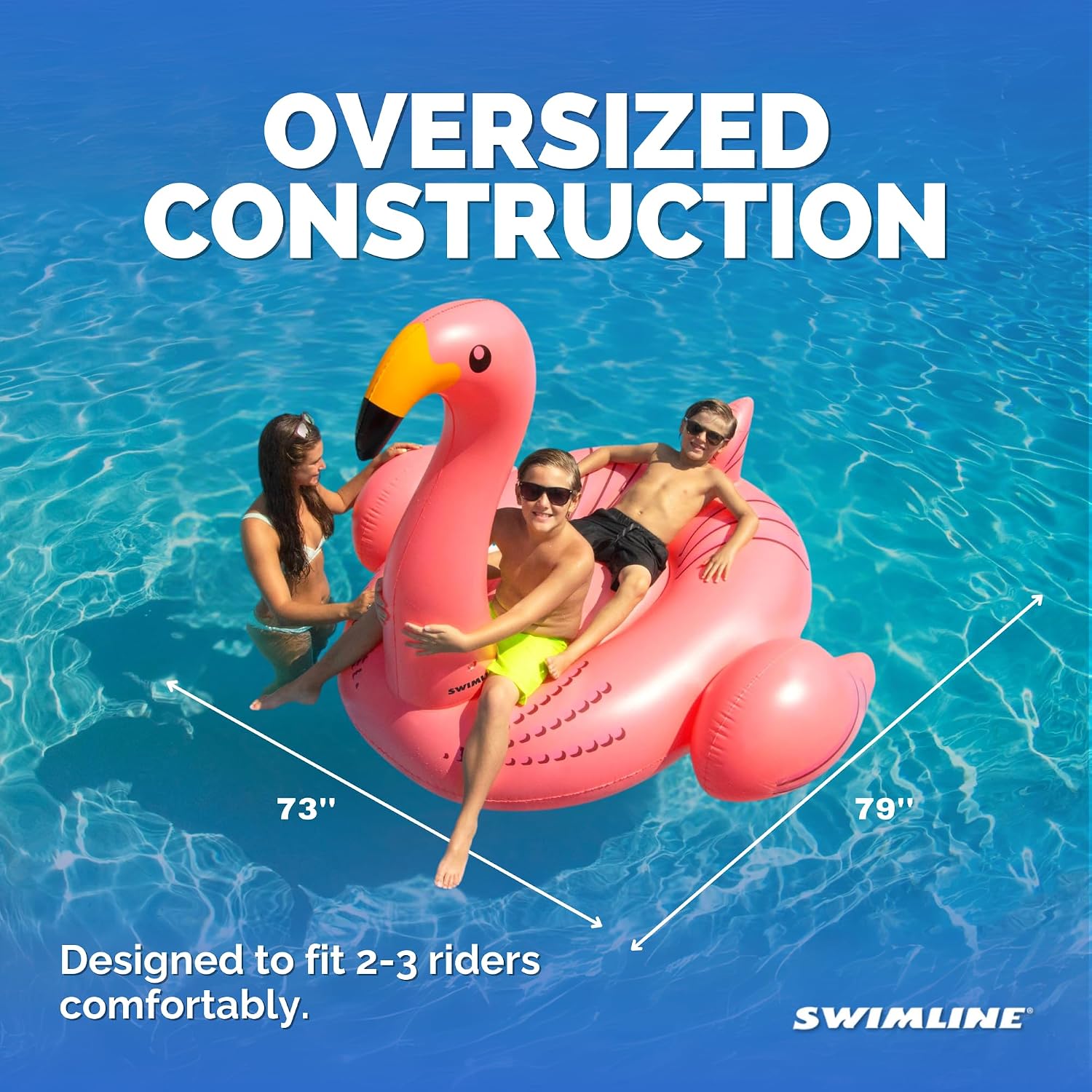 SWIMLINE Original Giant Inflatable Pool Float Floatie Ride-On