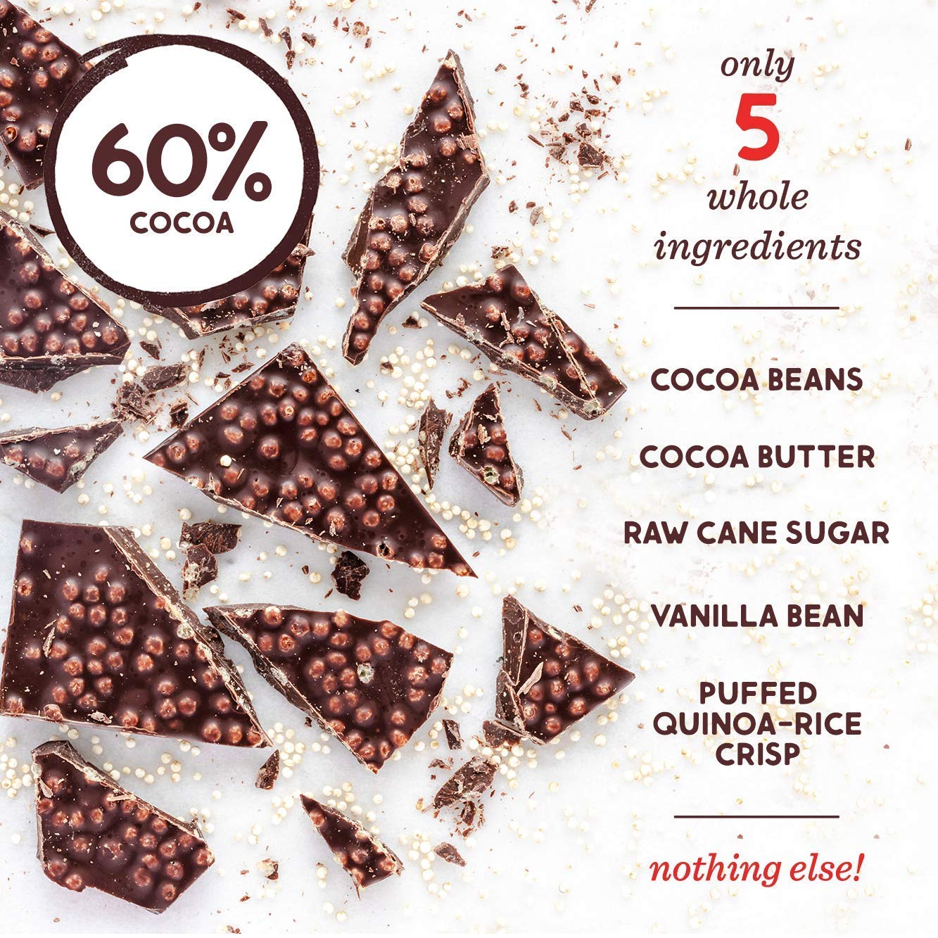 Alter Eco | Dark Chocolate Bars | Pure Dark Cocoa, Fair Trade, Organic, Non-GMO, Gluten Free (12-Pack Dark Sea Salt)