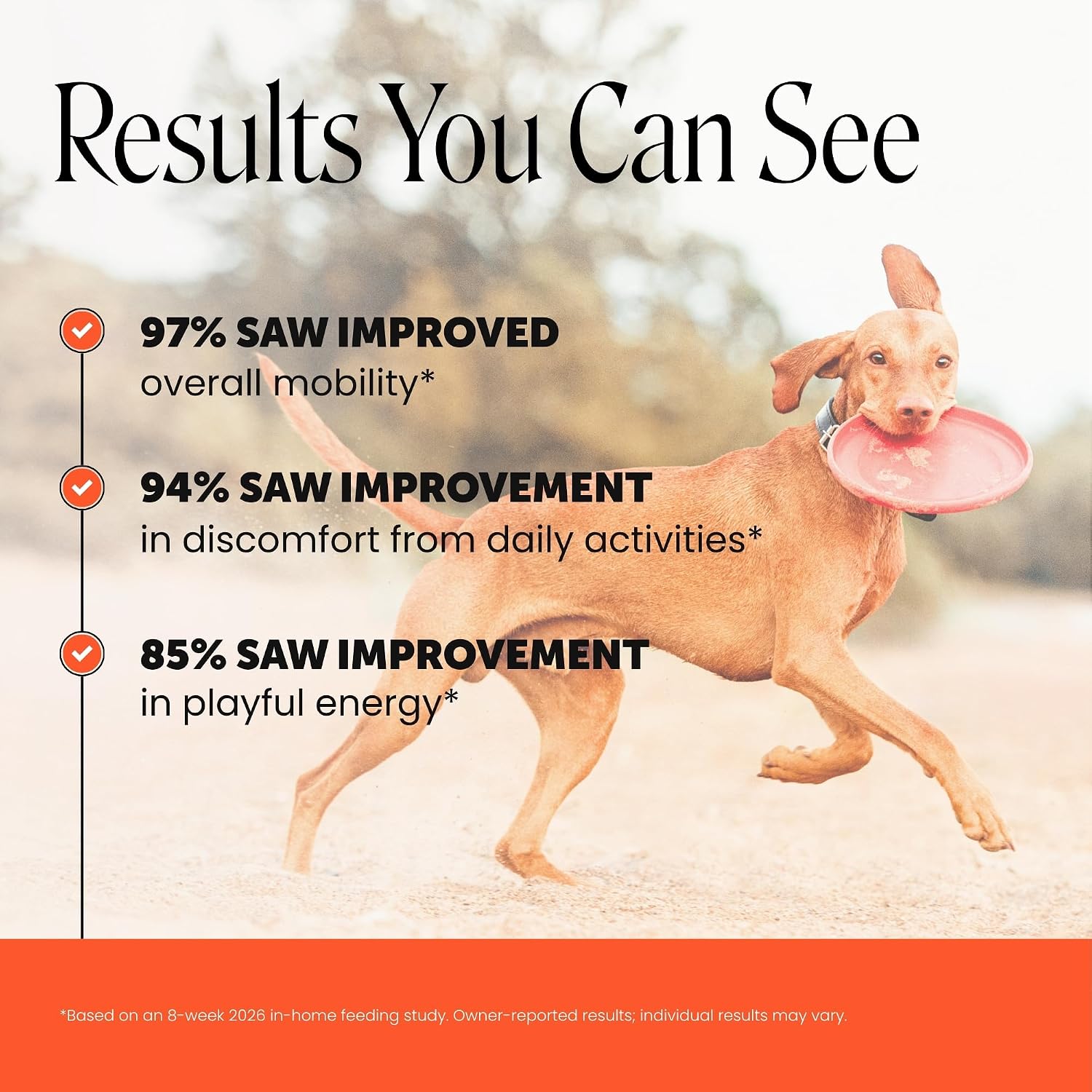 Hip + Joint Supplement for Dogs with Glucosamine Chondroitin - MSM, Turmeric & Collagen Soft Chews - Joint Function, Stiffness, and Mobility Support, May Reduce Occasional Discomfort (Chicken, 90 Ct)