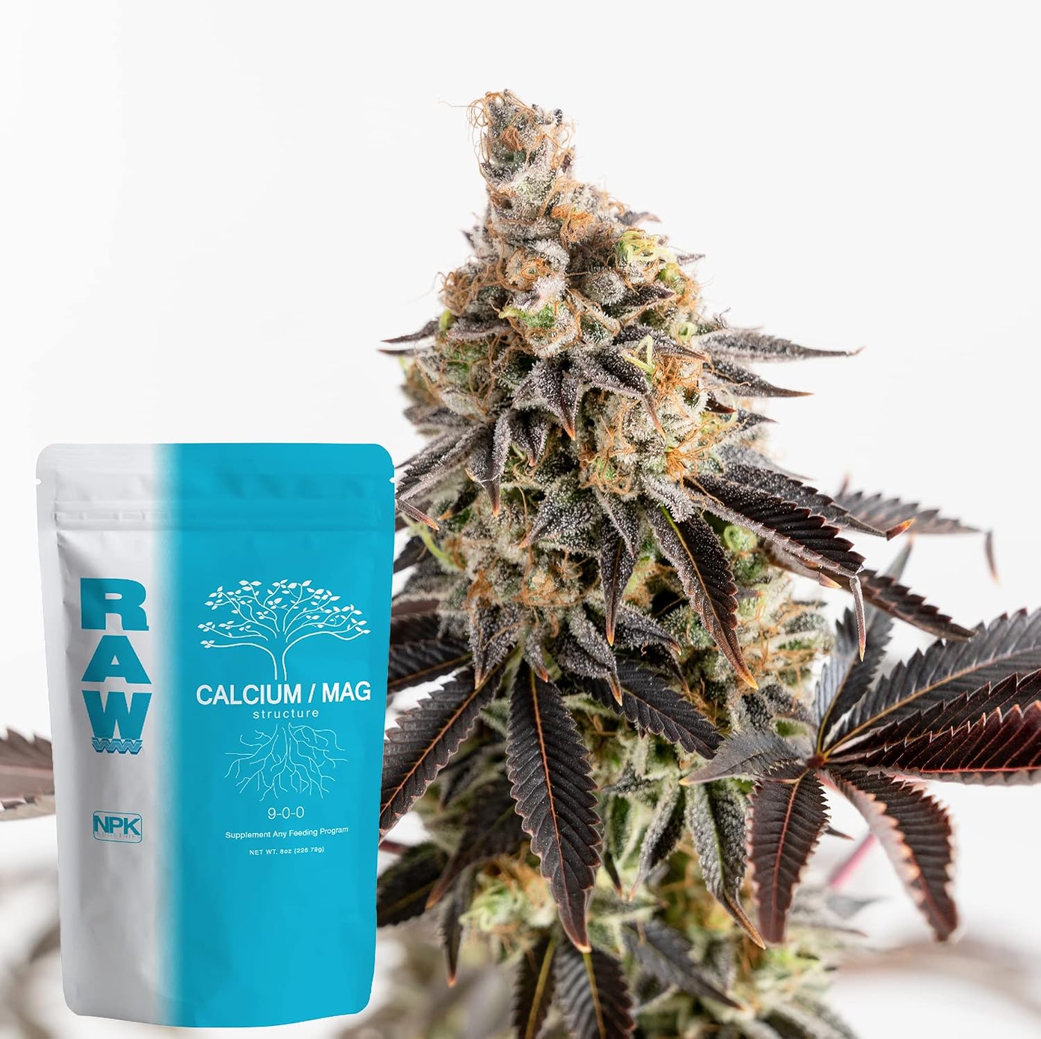 RAW Calcium/Mag 2oz - Essential Combo for Plant Health - Boosts Cell Strength and Nutrient Uptake