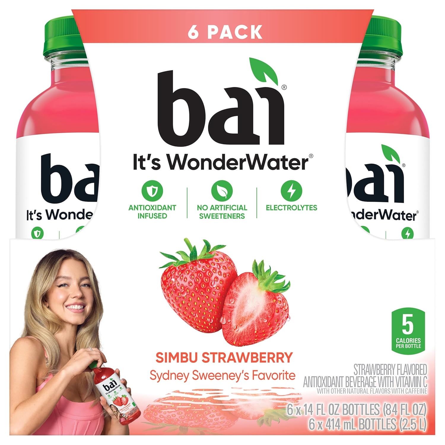 Bai, Simbu Strawberry, 84 Fl Oz