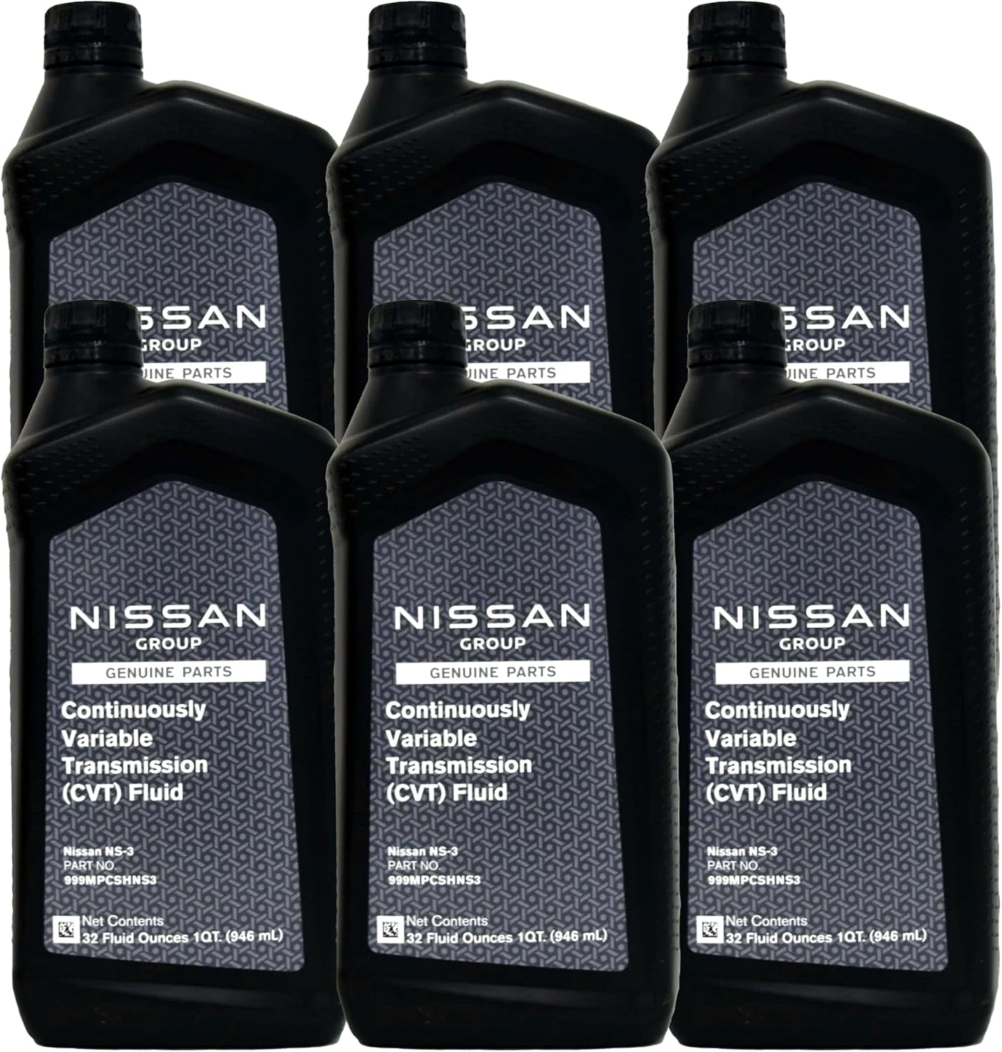 Nissan Genuine OEM NS3 Transmission Fluid - 999MP-CV0NS3-6 Quarts