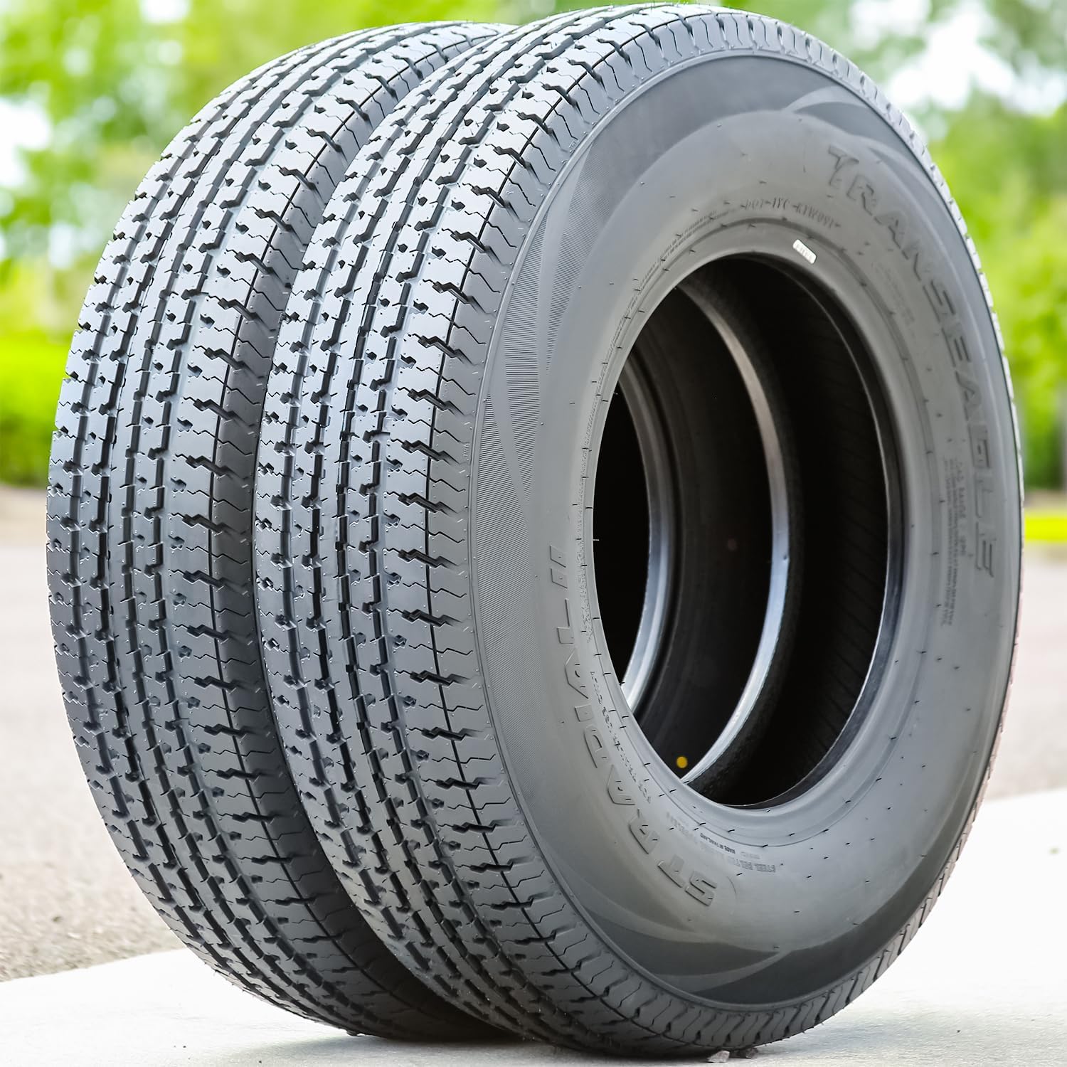 2 x Transeagle ST II ST175/80R13 97/93L All Season D (8 Ply) Tires