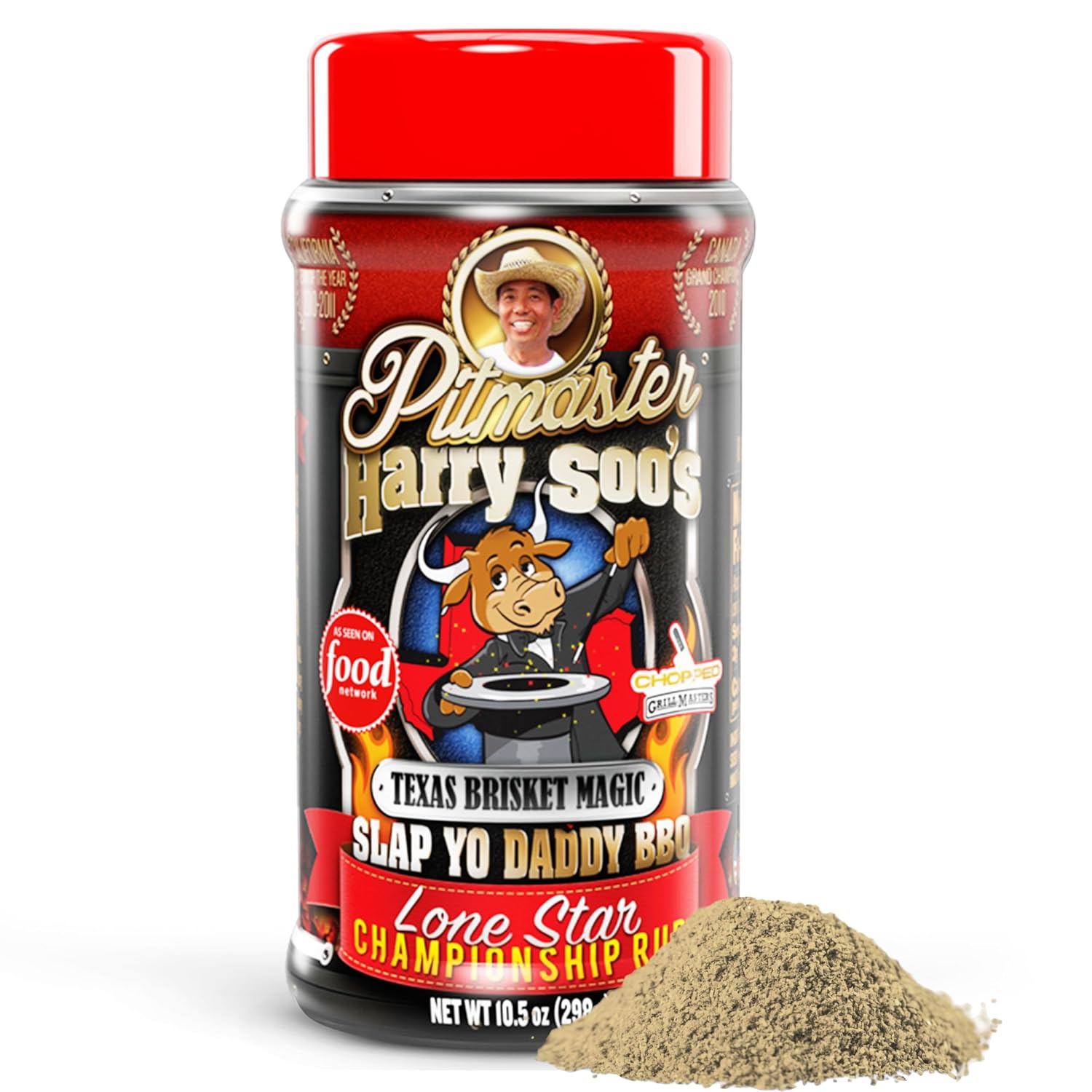 Slap Yo Daddy BBQ Rub Seasoning Jailbird Chicken - Award-Winning Poultry Seasoning Chicken Rub for Grilling and Smoking From Pitmaster Harry Soo - No MSG, Gluten-Free - 9.8 oz