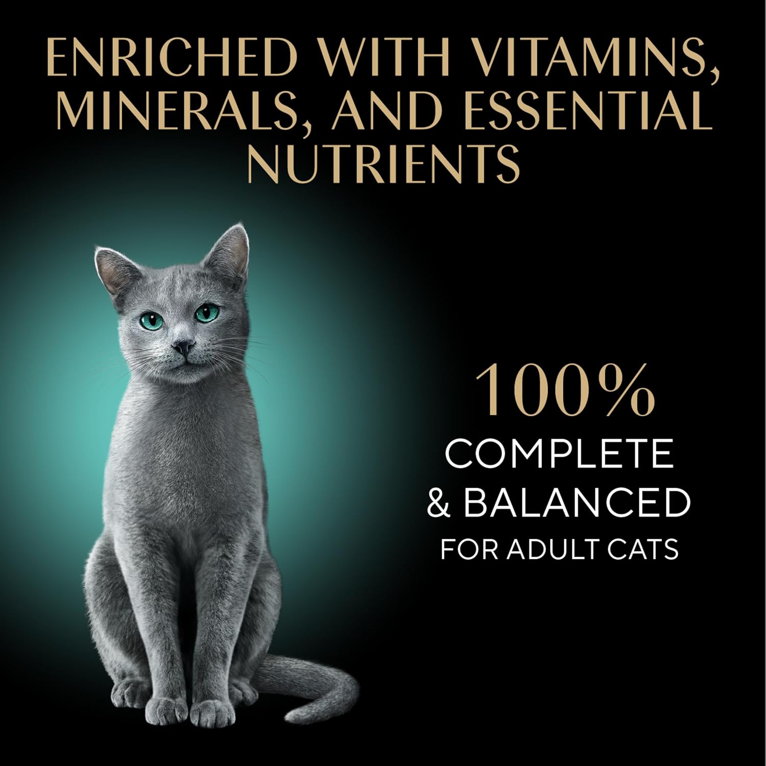 Sheba Perfect Portions Cuts Wet Cat Food, Chicken & Turkey, 2.6 oz, 12 ct | Grain-free, Roasted Chicken & Tender Turkey, adult cat food, protein-rich, no fillers or artificial flavors, twin-pack trays