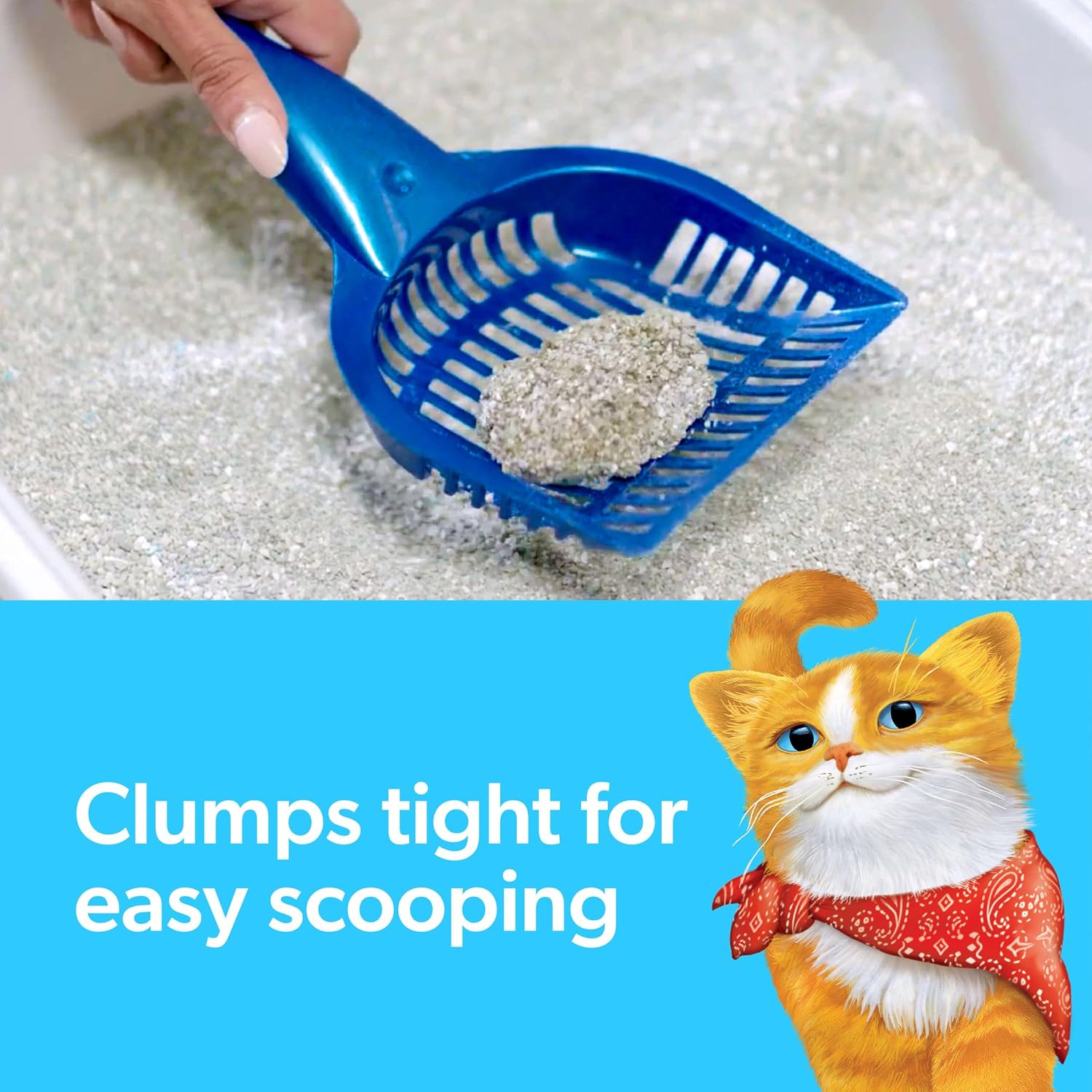 Fresh Step Extreme Clump Multi Cat Clumping Cat Litter, 14 lb. | Forms Tight Clumps, Easy To Scoop, Scented, Ammonia Block Technology, Low Dust, Compatible with Most Auto Litter Boxes