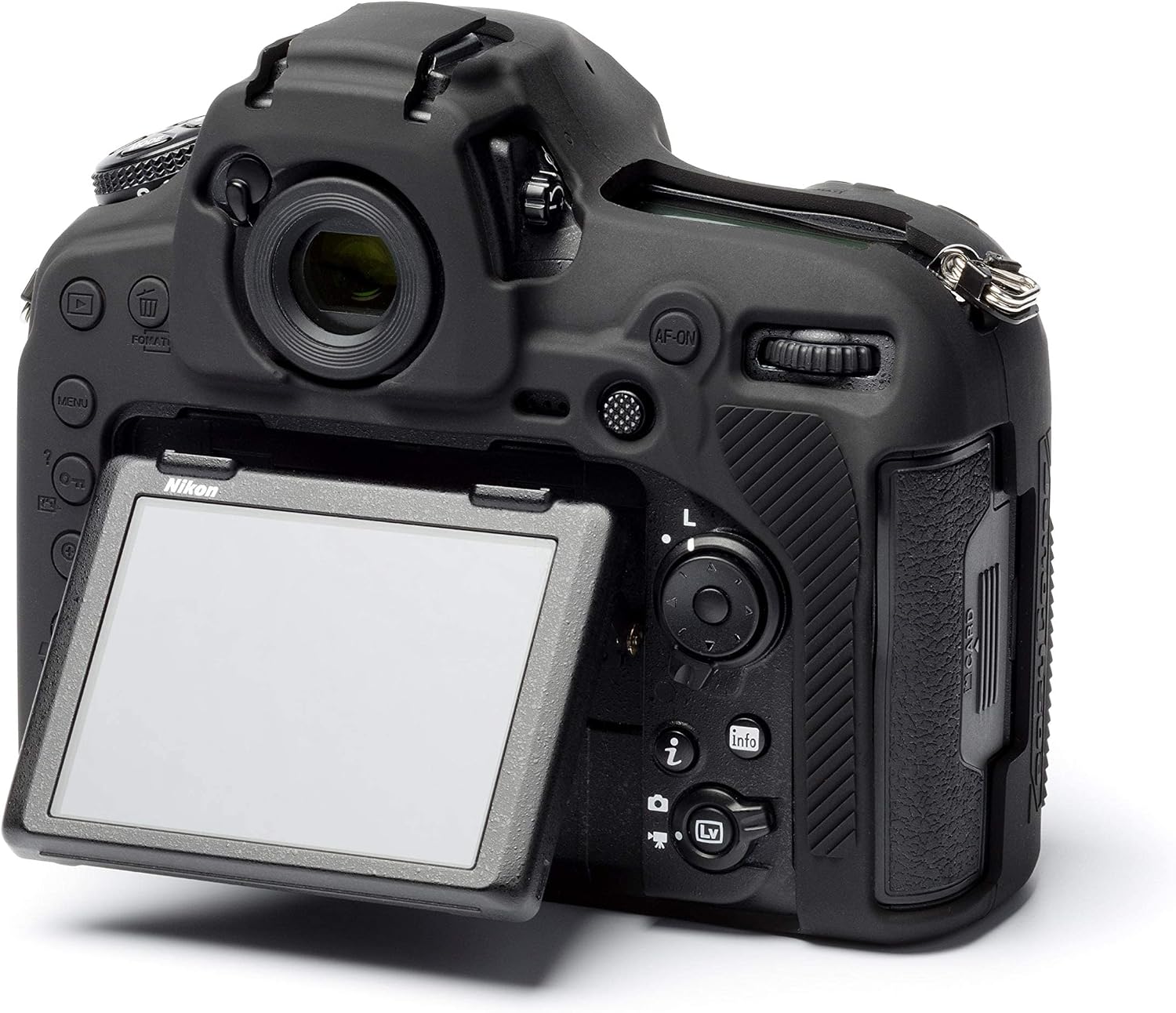 easyCover Silicone Case for Nikon D850 Camera, Black
