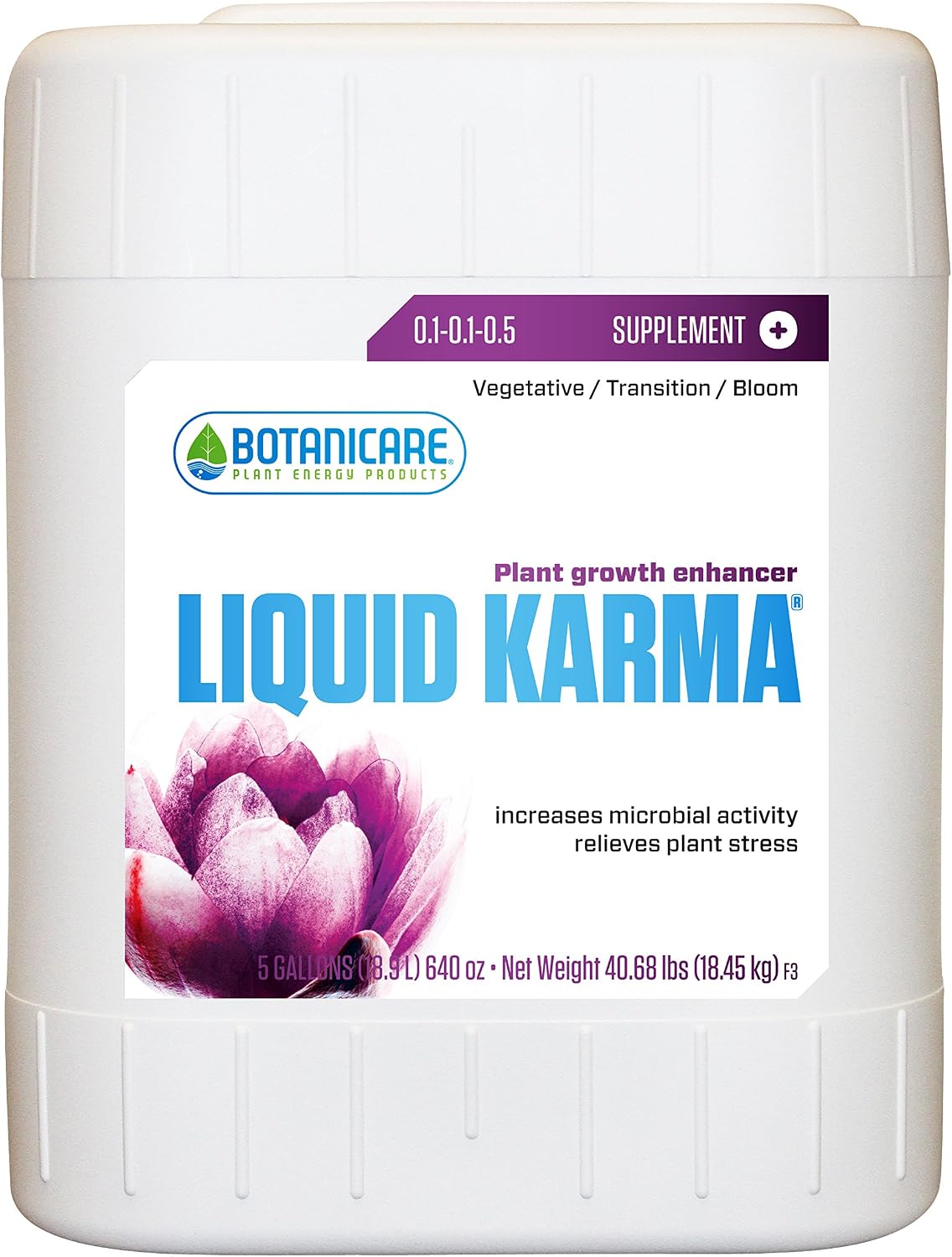 Botanicare Liquid Karma, Supplemental Nutrient, 0.1-0.1-0.5, 1 gal.