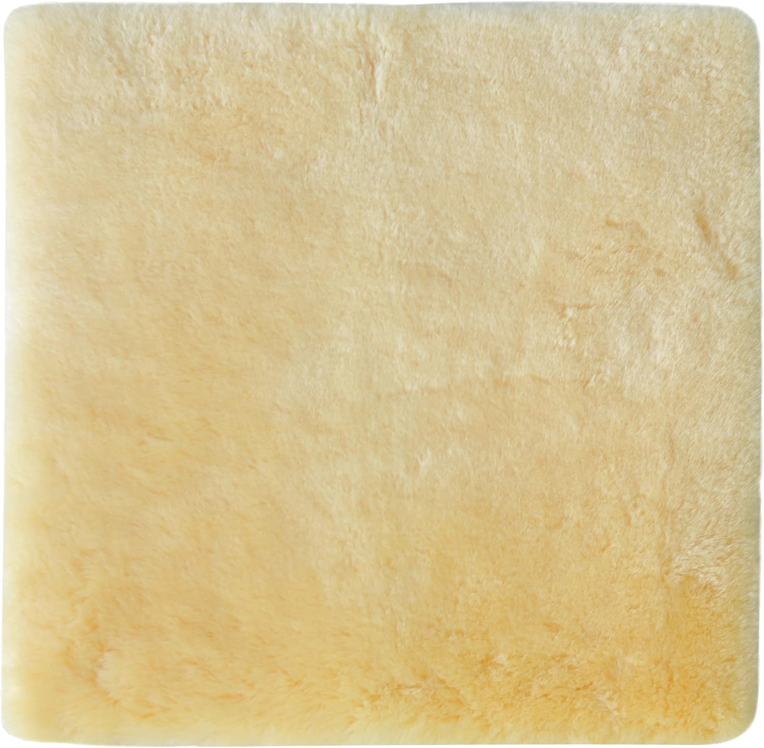 Natural Medical Sheepskin Pad, Non-Slip Back, Natural, 17 x 17 in, 1 Pack