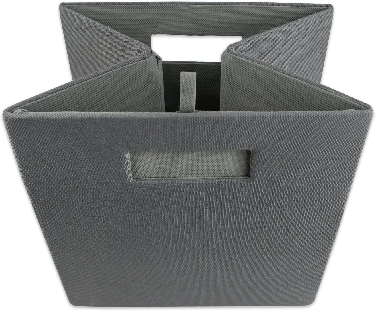 DII Fabric Storage Cube Organizer Bin 13x13x13 Foldable, Teal