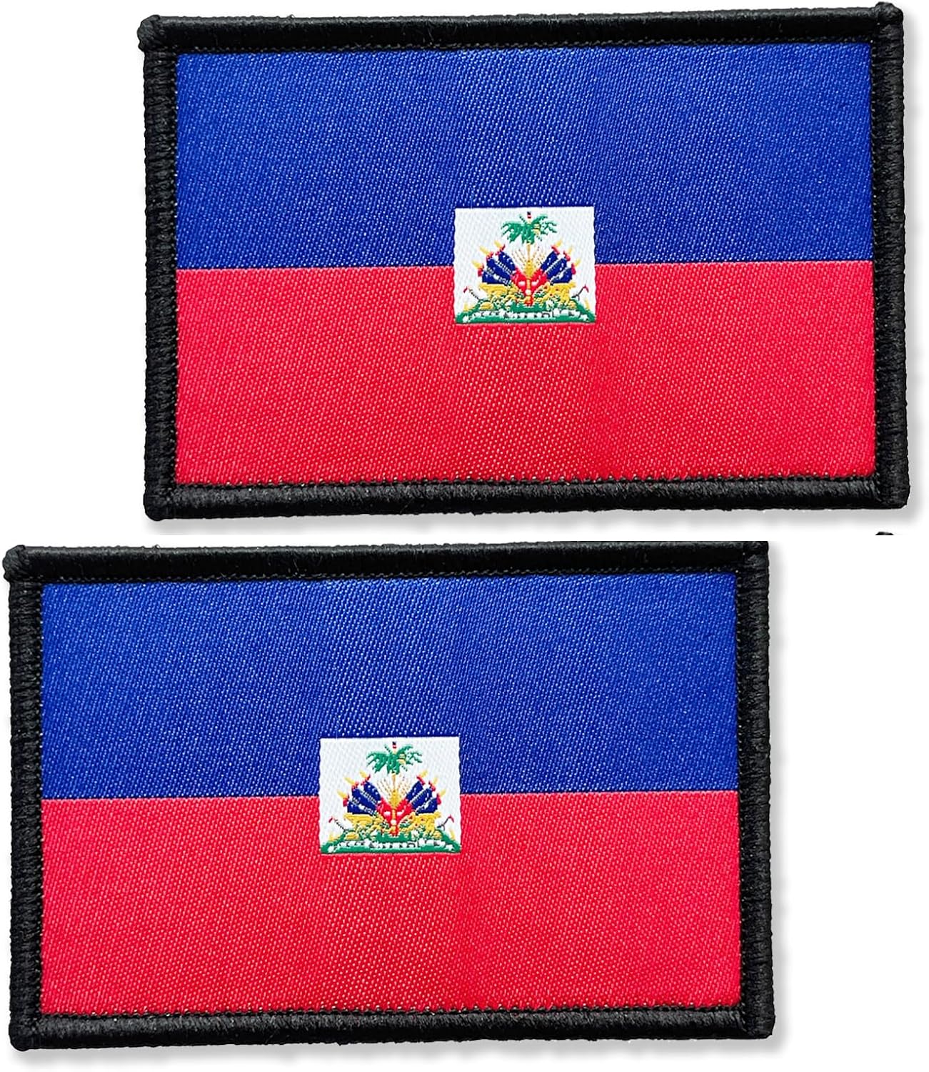 2 Pack Nicaragua Flags Patch Nicaraguans Flag Patches Patriotic Military Team Tactical Patch 3×2 Inch