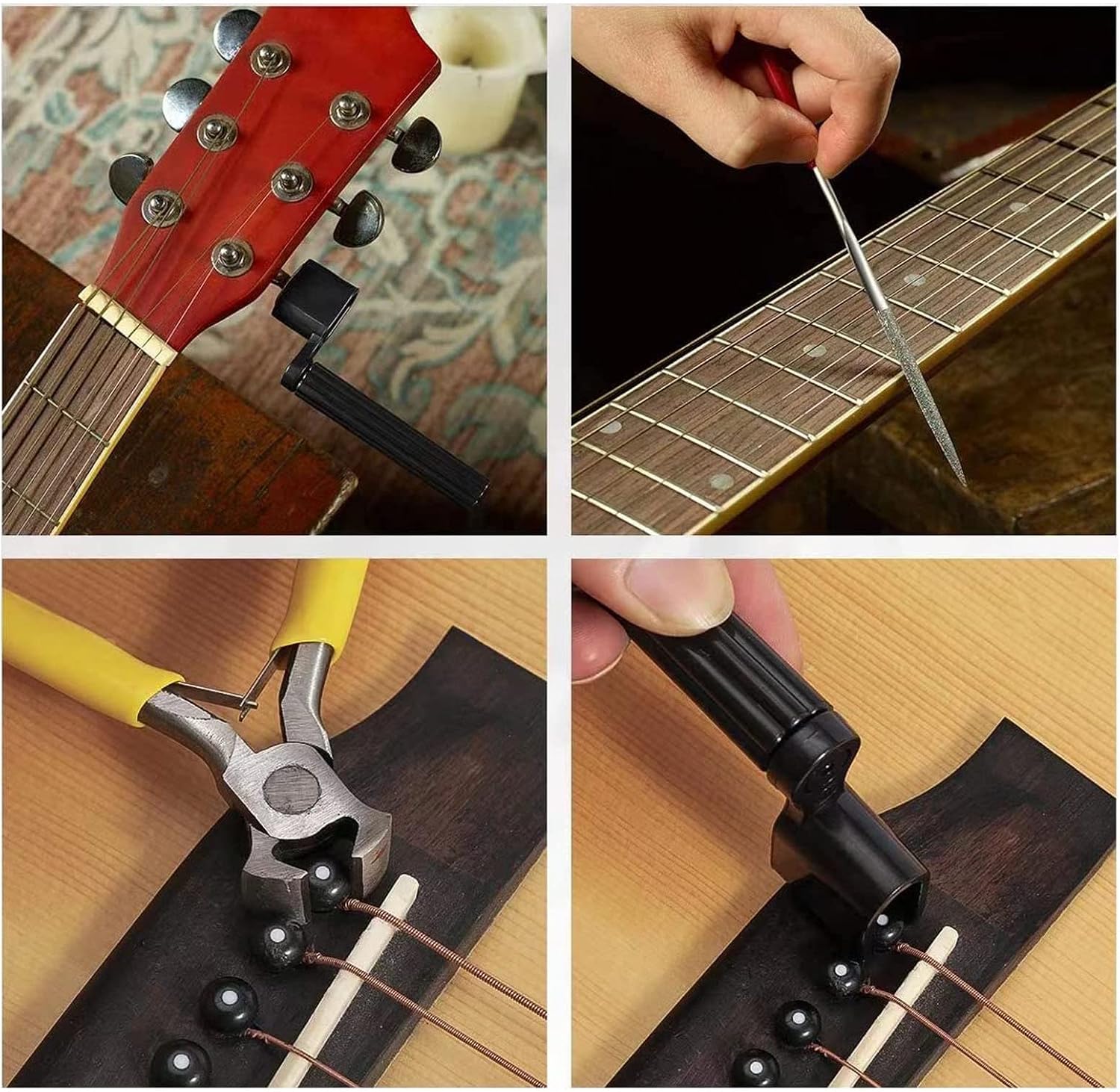 72PCS Guitar Tool Kit