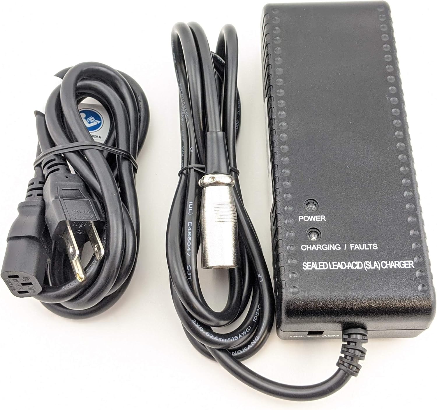 Pride Mobility Charger ELE1803400 - Fits Scooters and Power Wheelchairs - 24V 3.5A - UPG 24BC3500T-4 71699