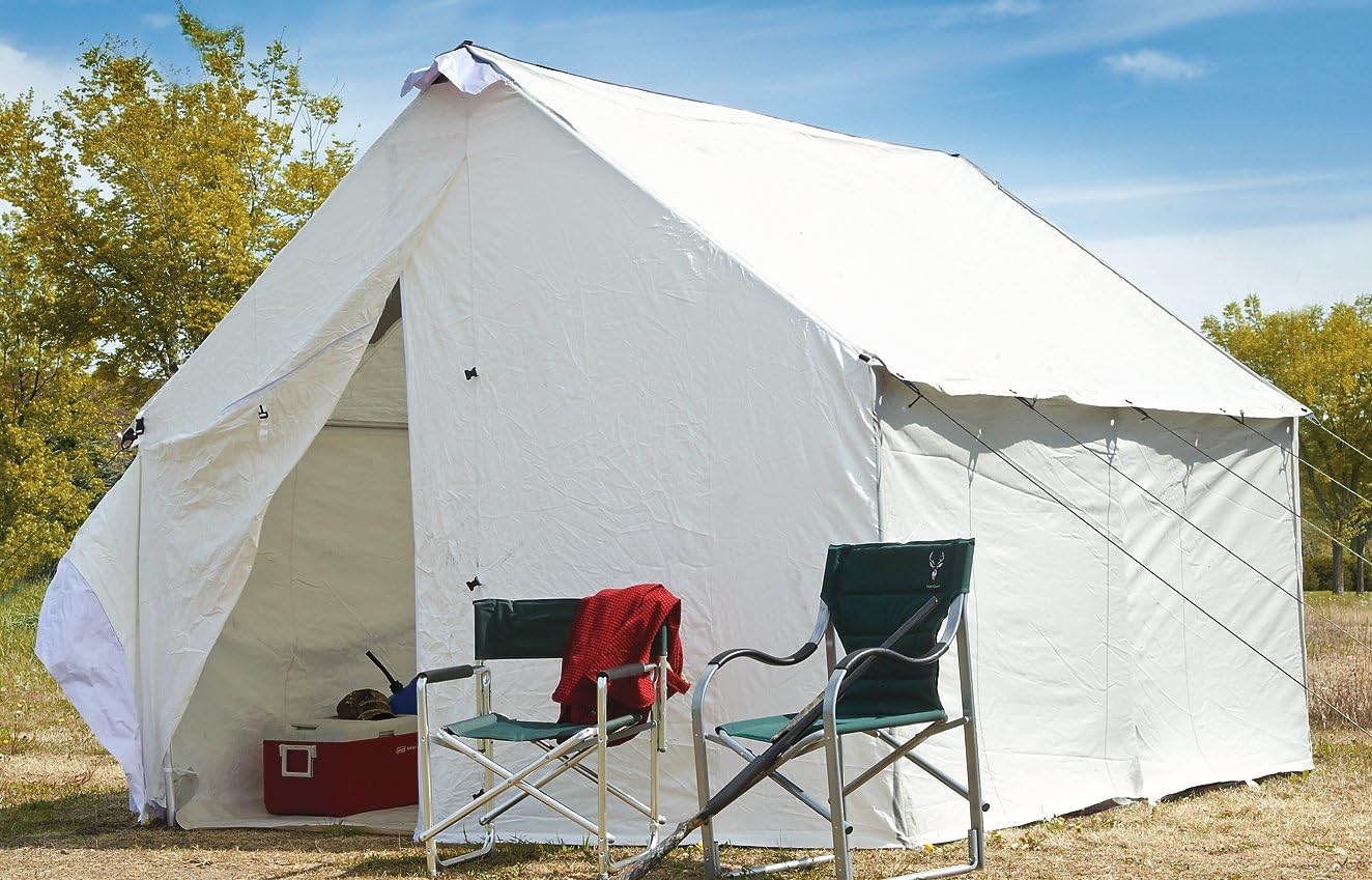 Guide Gear 10x12' Canvas Wall Tent Floor, Heavy-Duty PVC Flooring